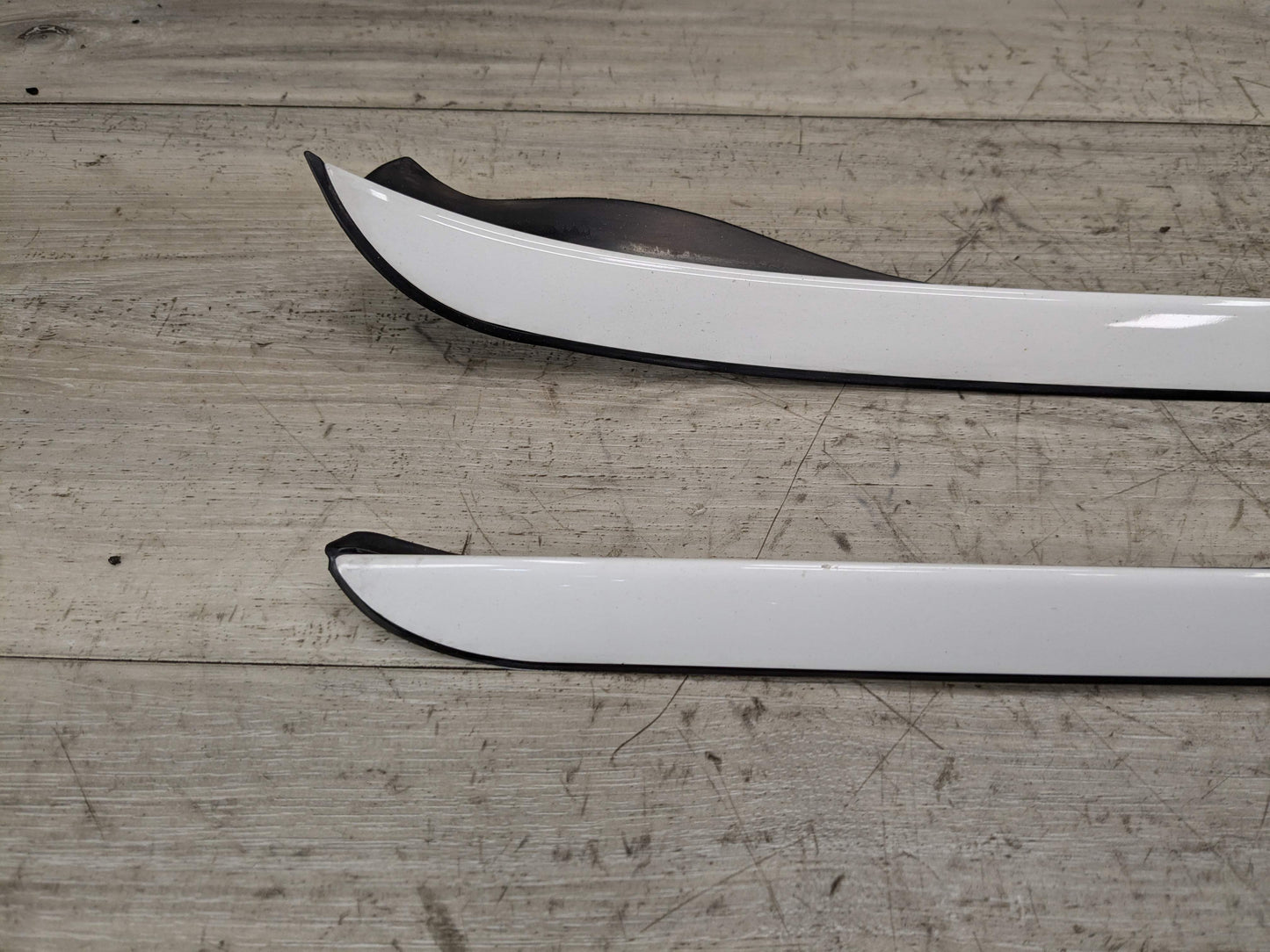 11-17 OEM BMW F25 X3 Front Left Right Windshield Side Drip Molding Trim SET