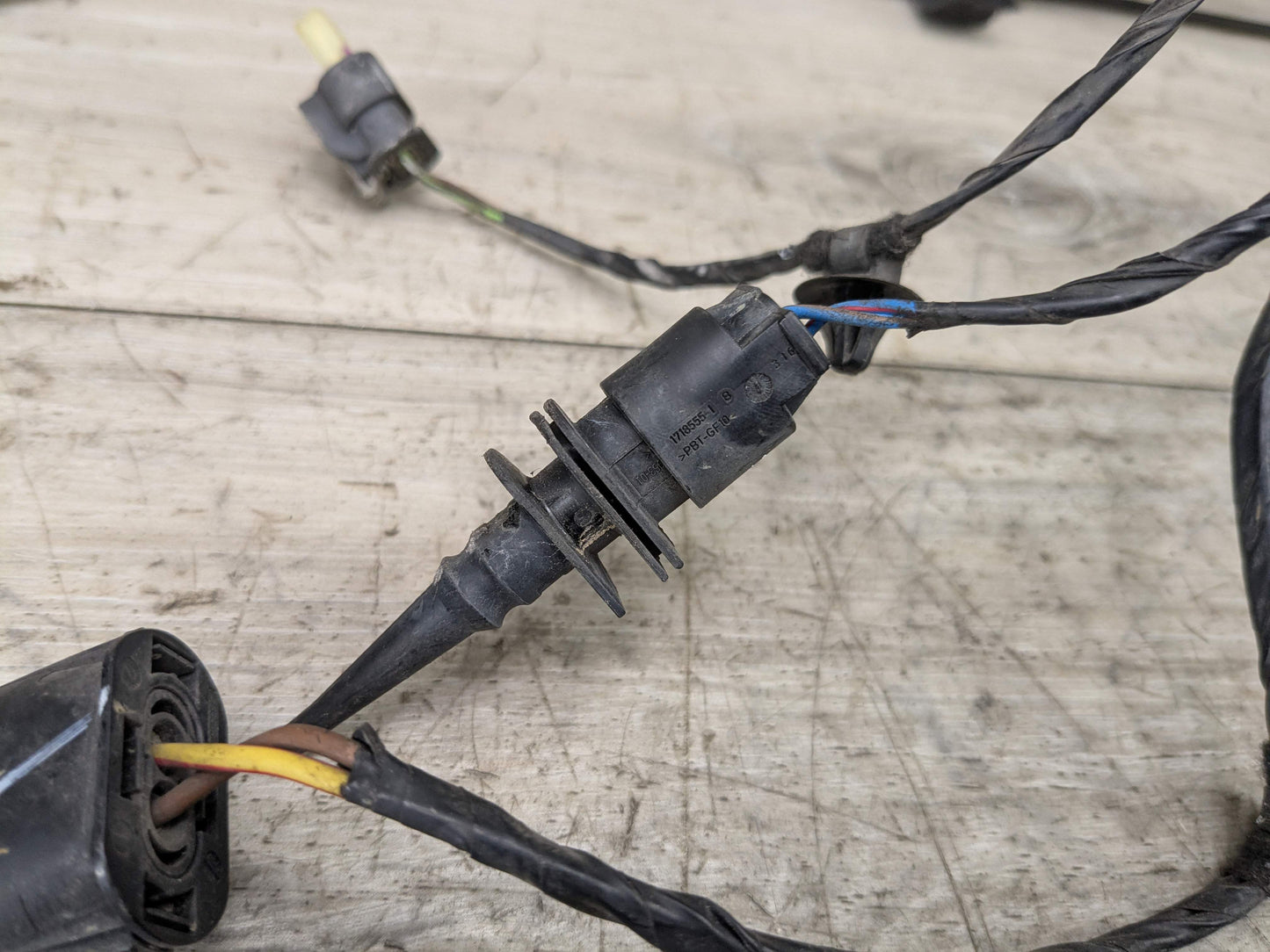 11-17 OEM BMW F25 X3 FRONT Parking Distance Sonic Sensors PDC Wire Harness