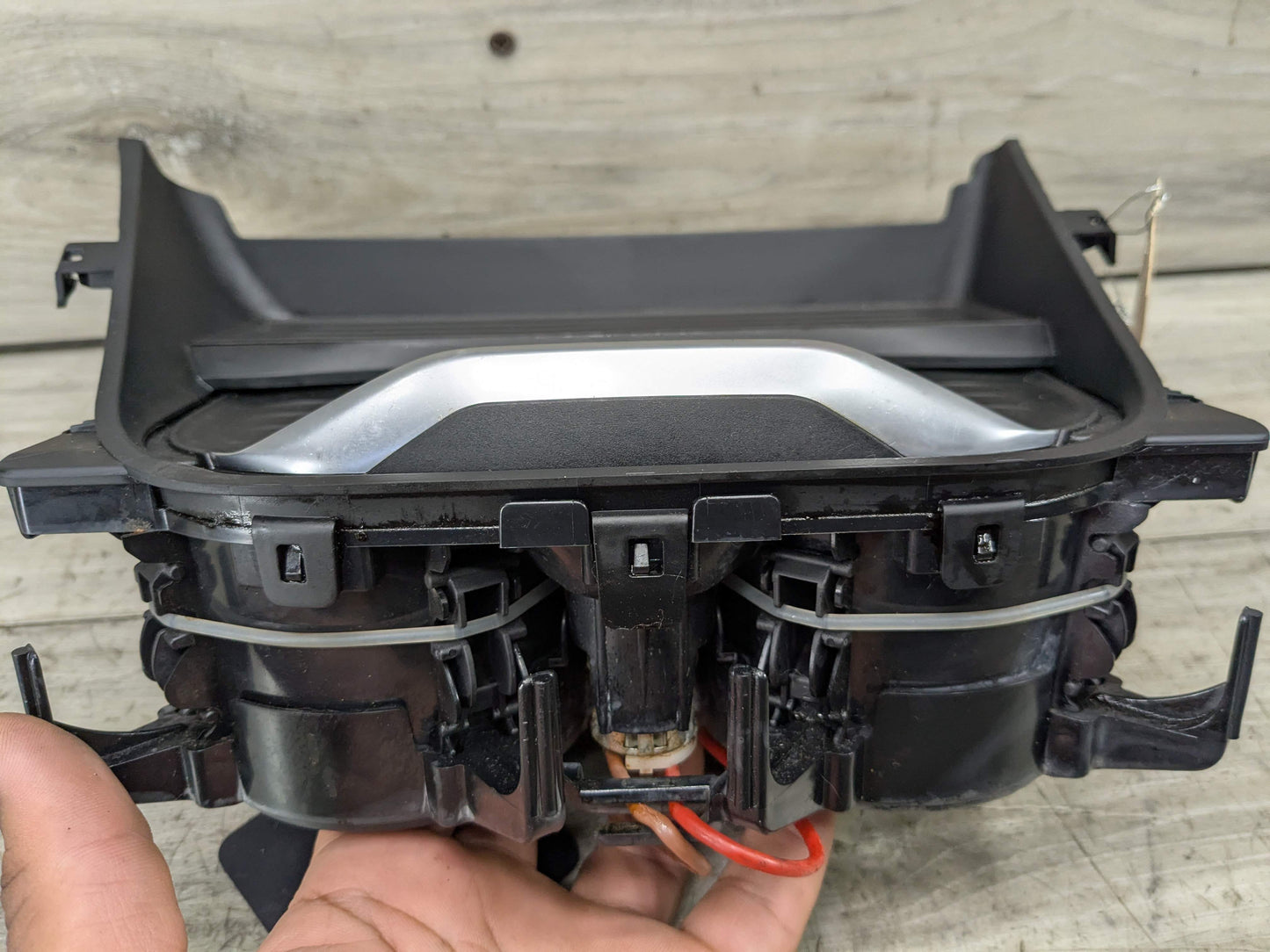 11-18 OEM BMW F25 F26 X3 X4 Center Console Cup Holder Storage Tray Trim Cover