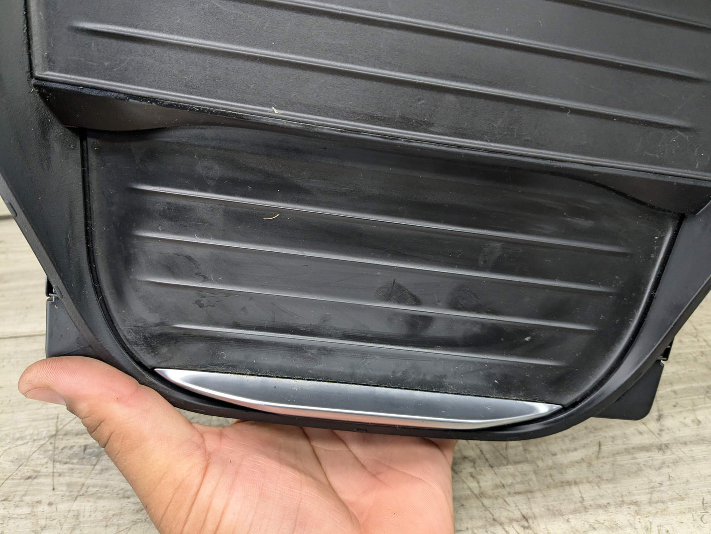 11-18 OEM BMW F25 F26 X3 X4 Center Console Cup Holder Storage Tray Trim Cover