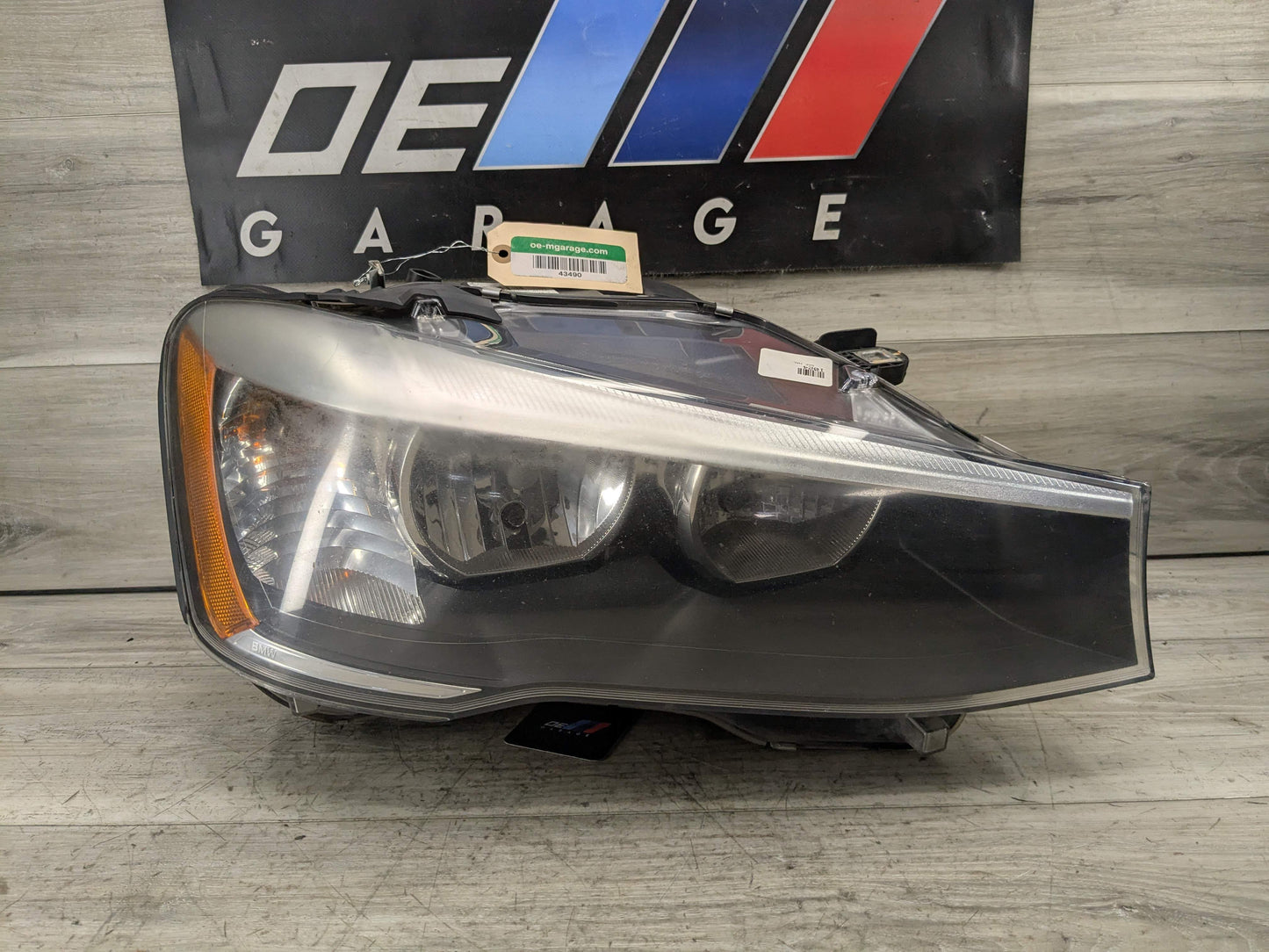 *11-14 OEM BMW F25 F26 X3 X4 Right Passenger Side Halogen Headlight