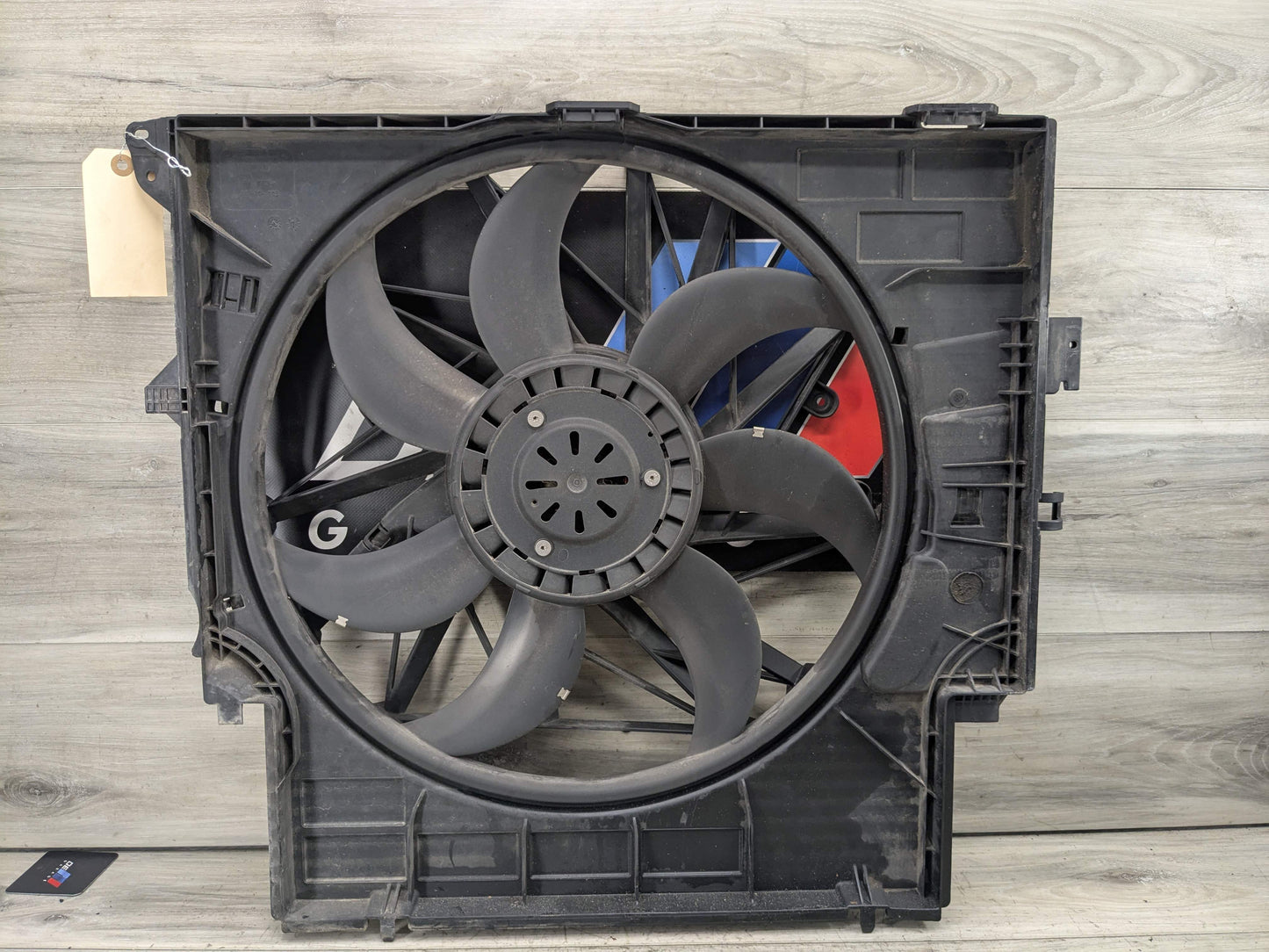 11-18 OEM BMW F25 F26 X3 X4 N20 Electric Radiator Cooling Fan w/ Shroud 400W