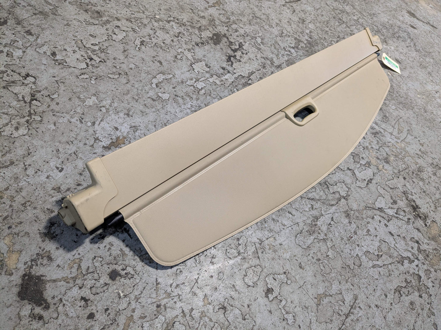 11-17 OEM BMW F25 X3 Rear Trunk Cargo Luggage Sliding Shade Roller Cover BEIGE