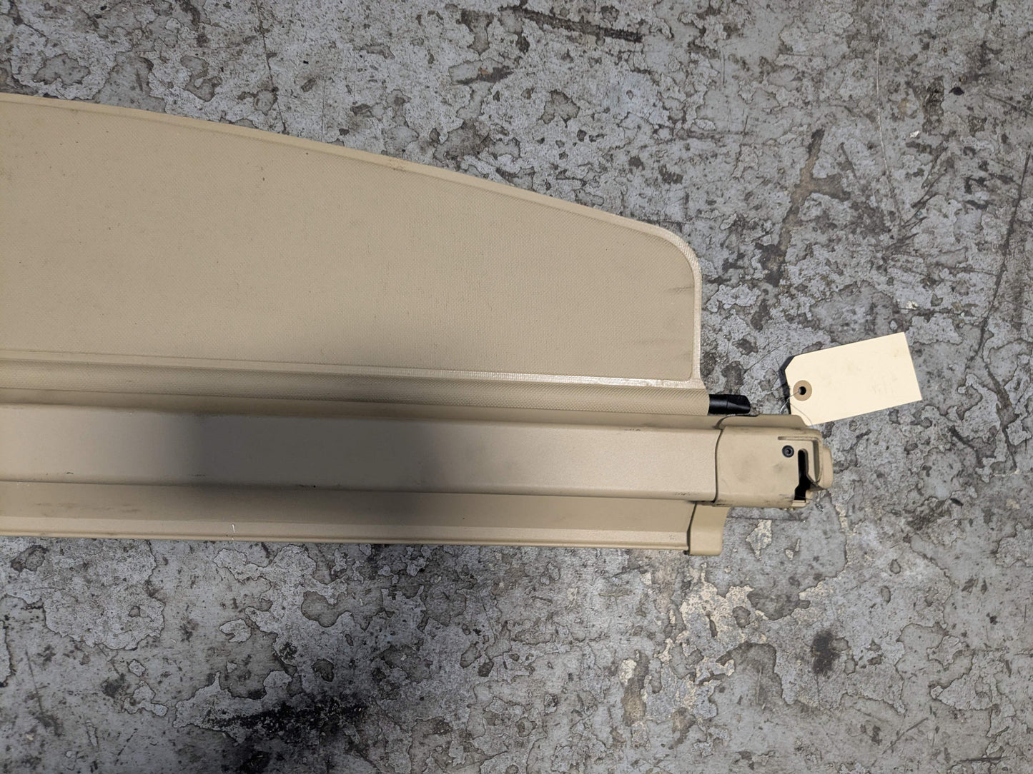 11-17 OEM BMW F25 X3 Rear Trunk Cargo Luggage Sliding Shade Roller Cover BEIGE