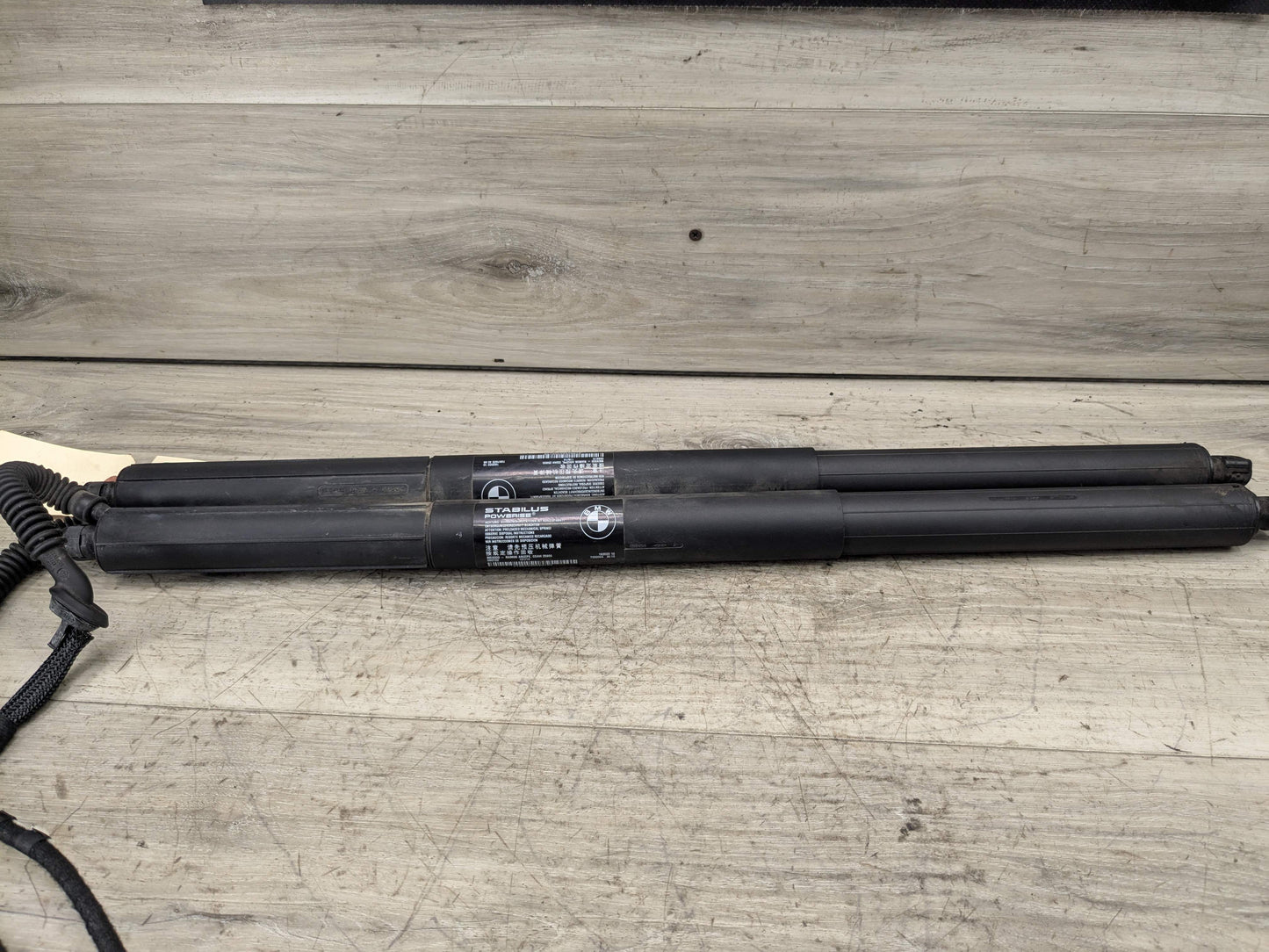 11-17 OEM BMW F25 X3 Rear Left Right Trunk Liftgate Hatch Shock Strut Supports