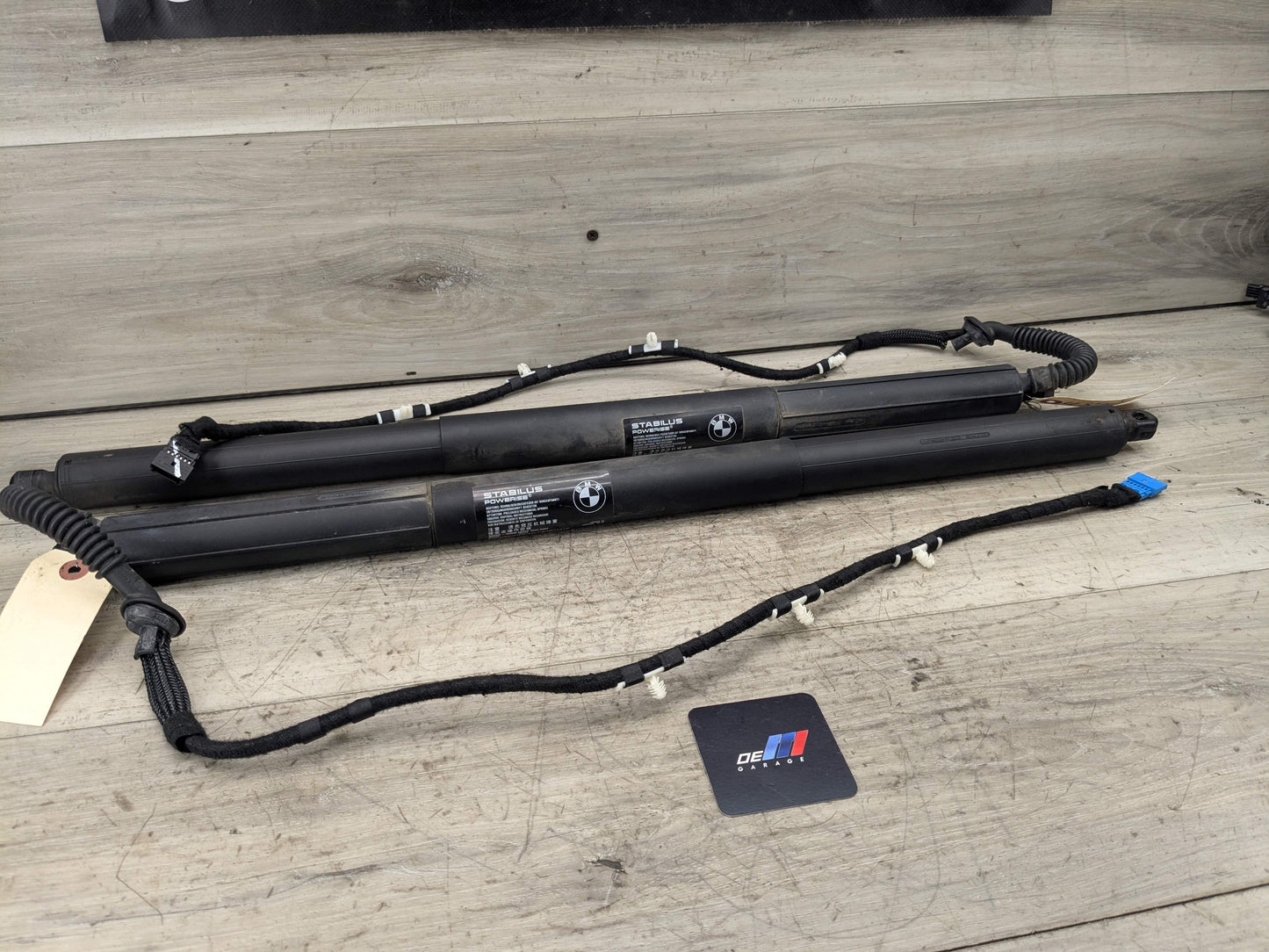 11-17 OEM BMW F25 X3 Rear Left Right Trunk Liftgate Hatch Shock Strut Supports