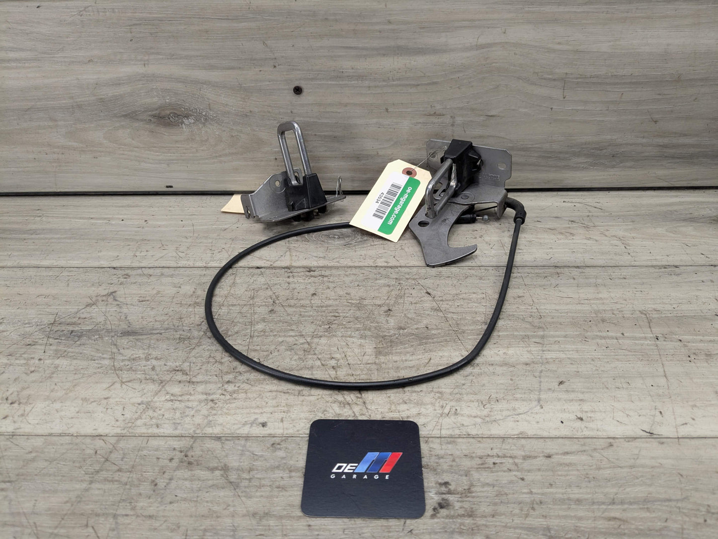 11-18 OEM BMW F25 F26 X3 X4 Hood Left Right Hood Lock Latch w/ Cable SET