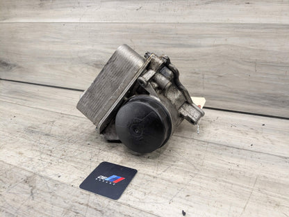 11-18 OEM BMW F25 F26 X3 X4 Engine N20 Oil Filter Housing Cooler