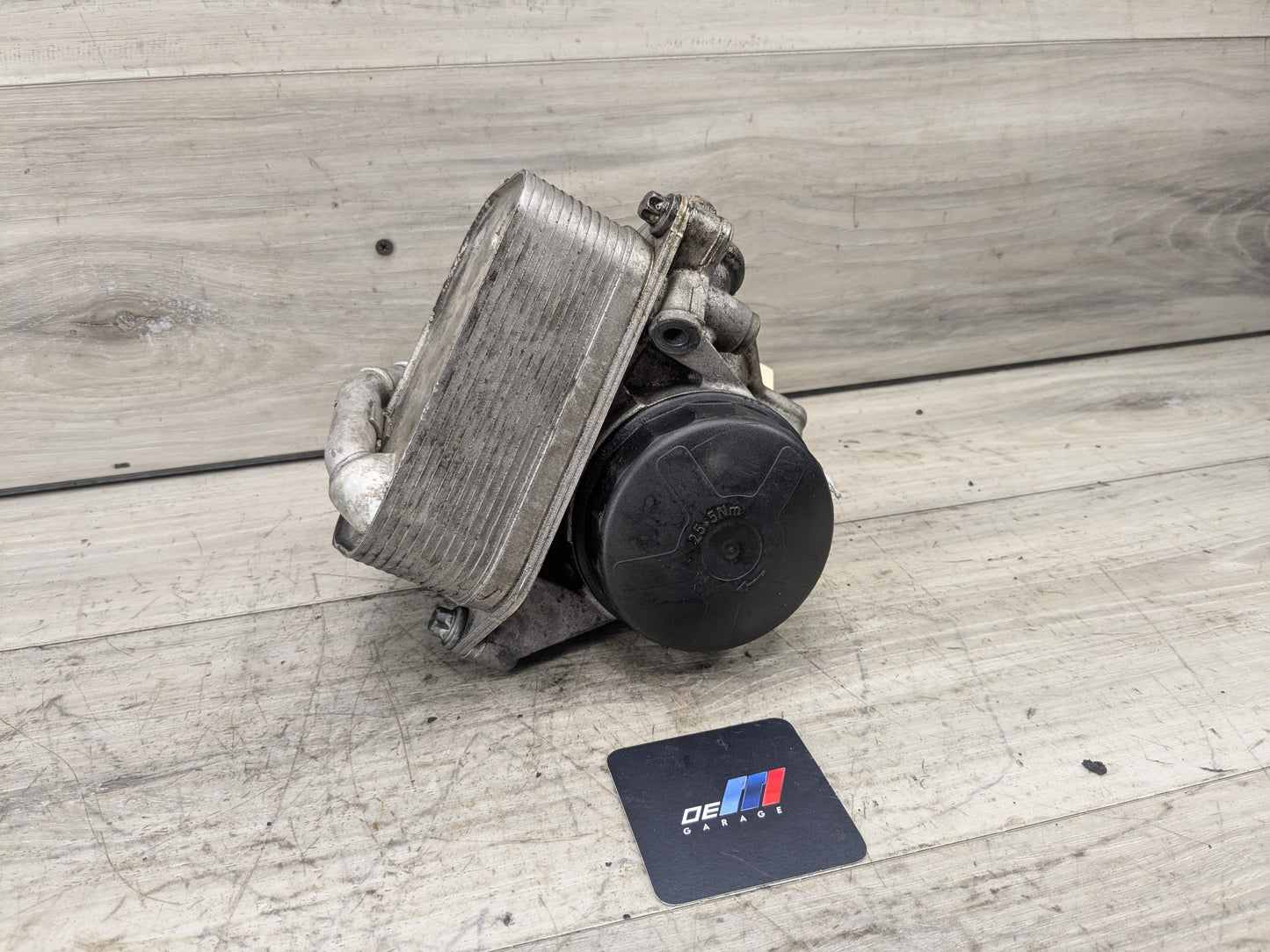 11-18 OEM BMW F25 F26 X3 X4 Engine N20 Oil Filter Housing Cooler