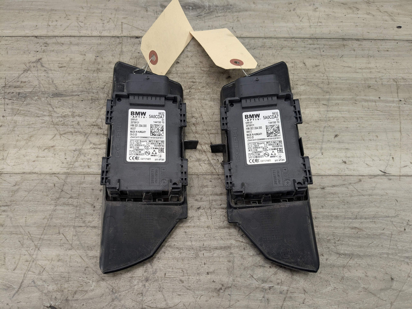 OEM BMW F90 G01 G05 G20 G22 G26 G30 G42 G80 Blind Spot Sensor Radar Module SET