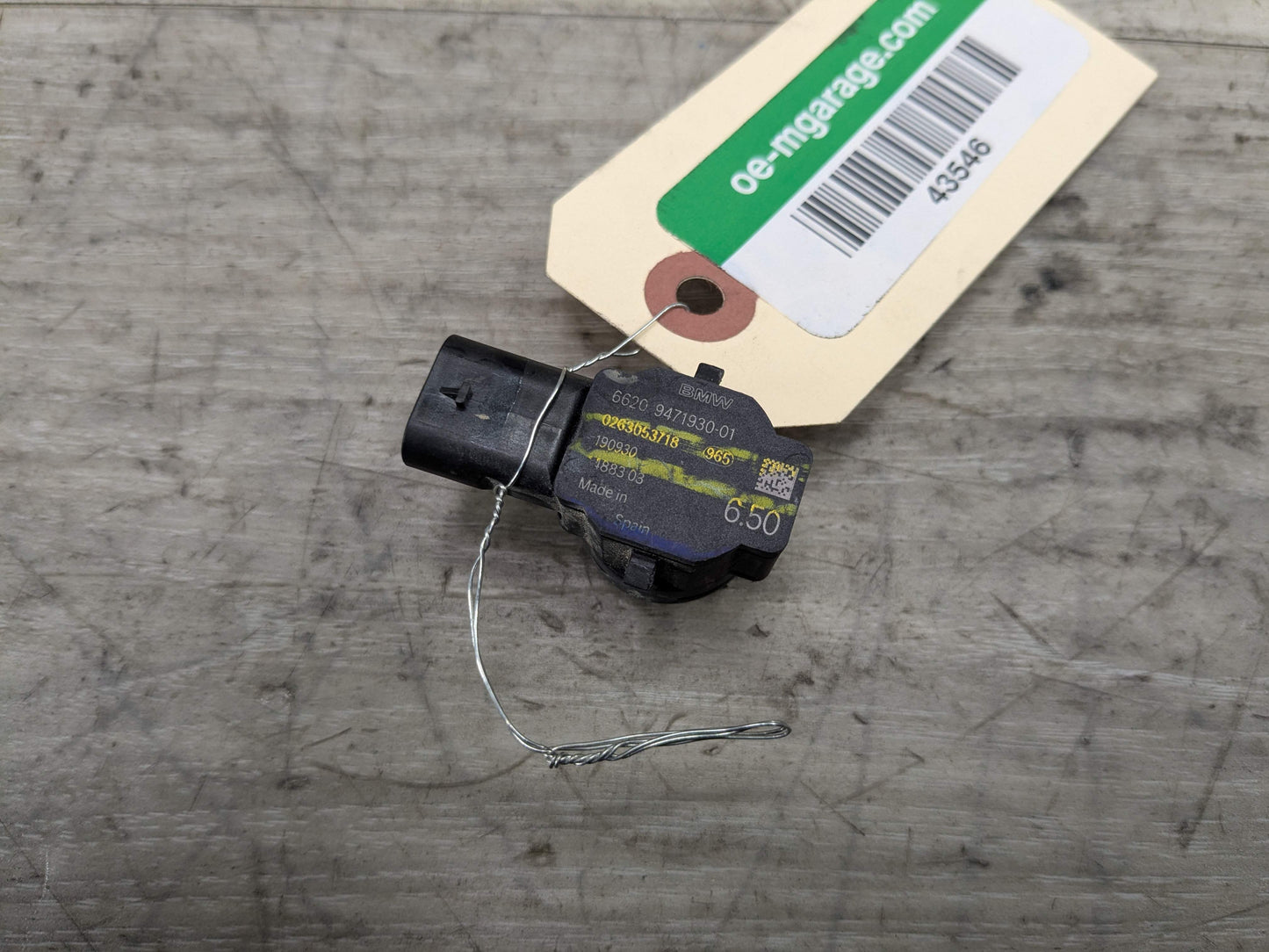 OEM BMW F44 G05 G12 G20 G22 G23 G26 G80 PDC Parking Distance Sonic Sensor Black