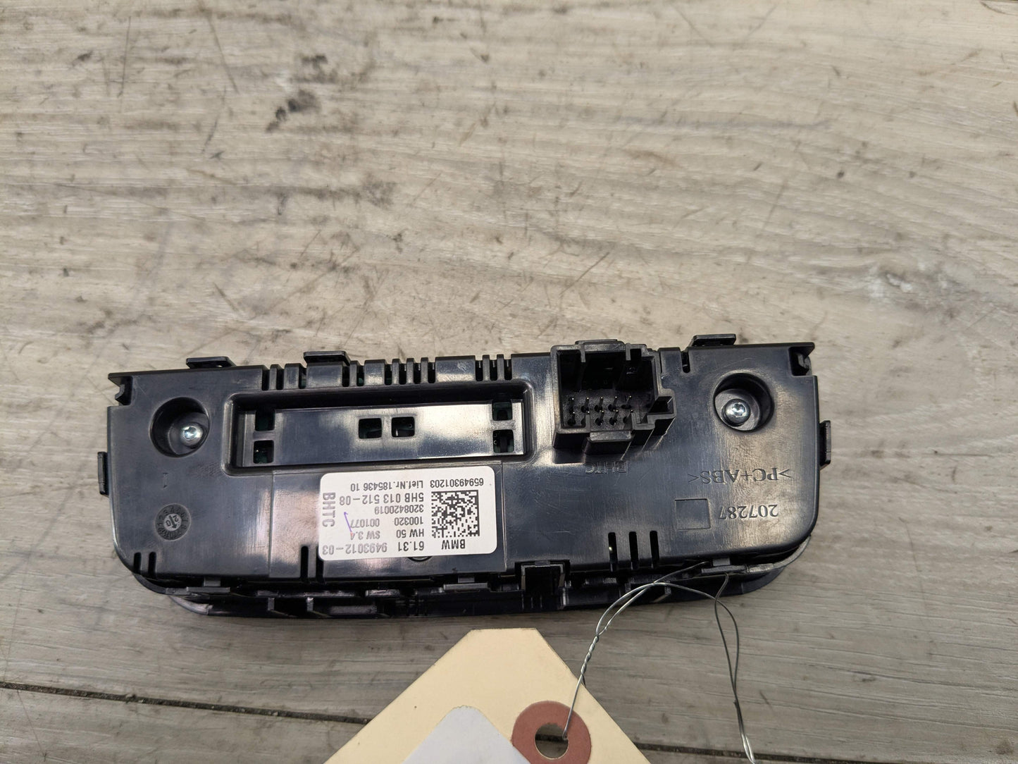OEM BMW G20 G22 G23 G26 G80 G82 G83 Rear AC Air Climate Control Switch Module