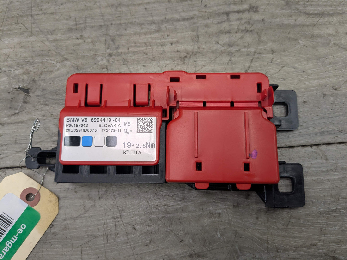 OEM BMW G20 G22 G23 G26 G80 G82 B+ Positive Battery Junction Terminal Fuse Box