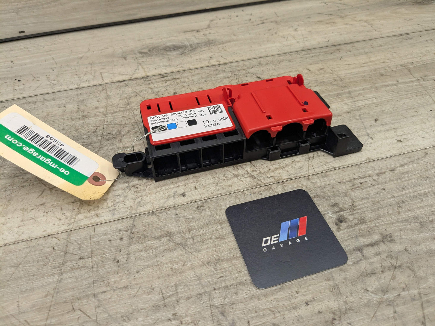 OEM BMW G20 G22 G23 G26 G80 G82 B+ Positive Battery Junction Terminal Fuse Box