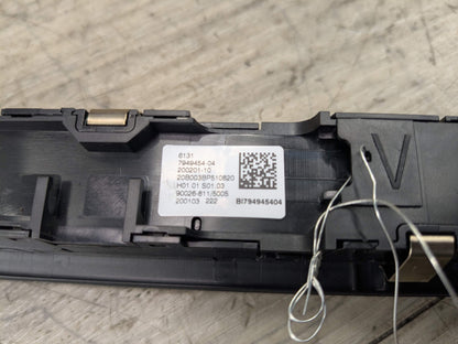 OEM BMW G20 G22 G23 G80 G82 G83 M3 M4 Control Panel Radio Media Buttons Control