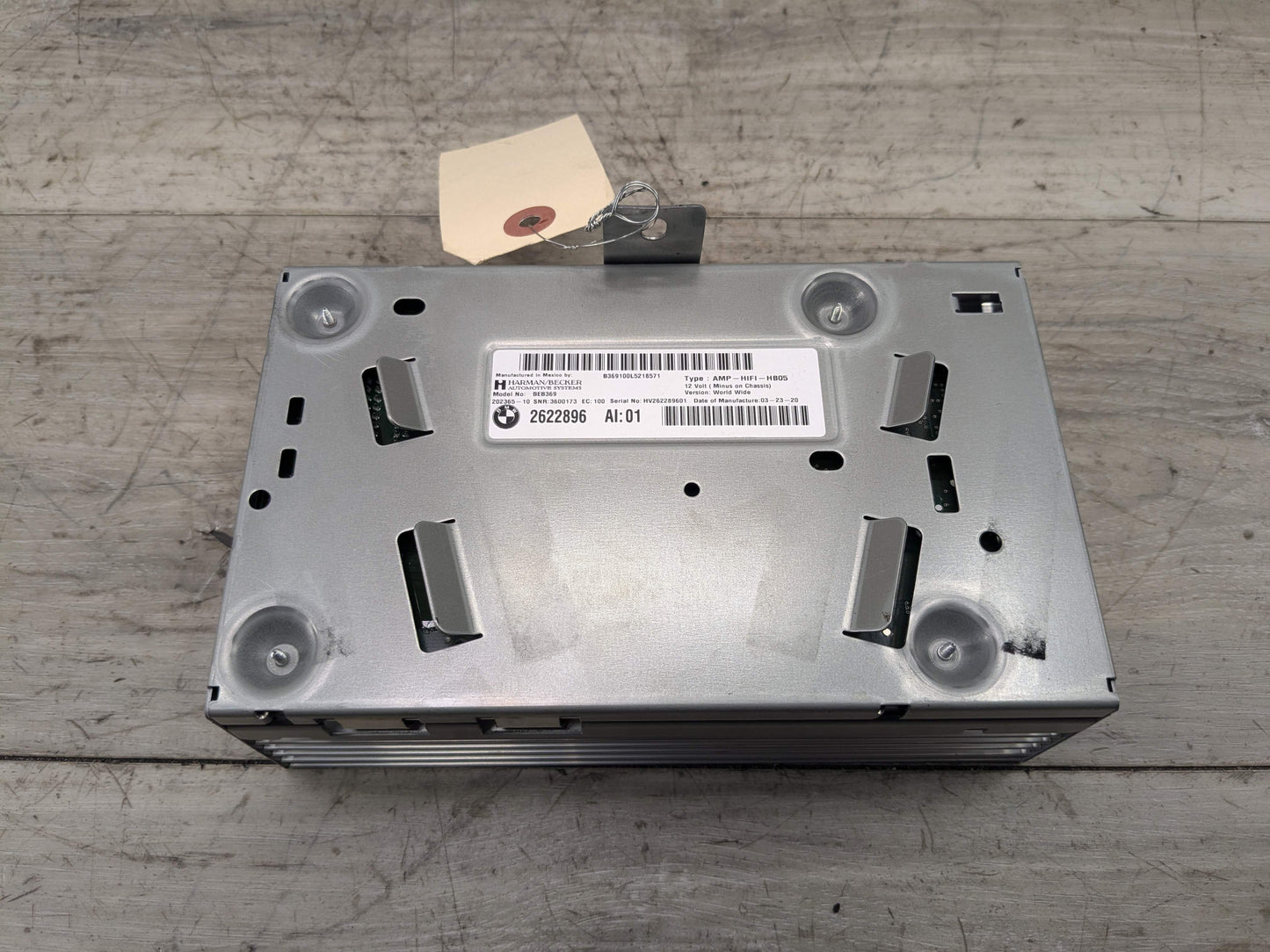 19-22 OEM BMW G20 330 M340 Harman Becker HIFI Audio Amplifier Amp 12v