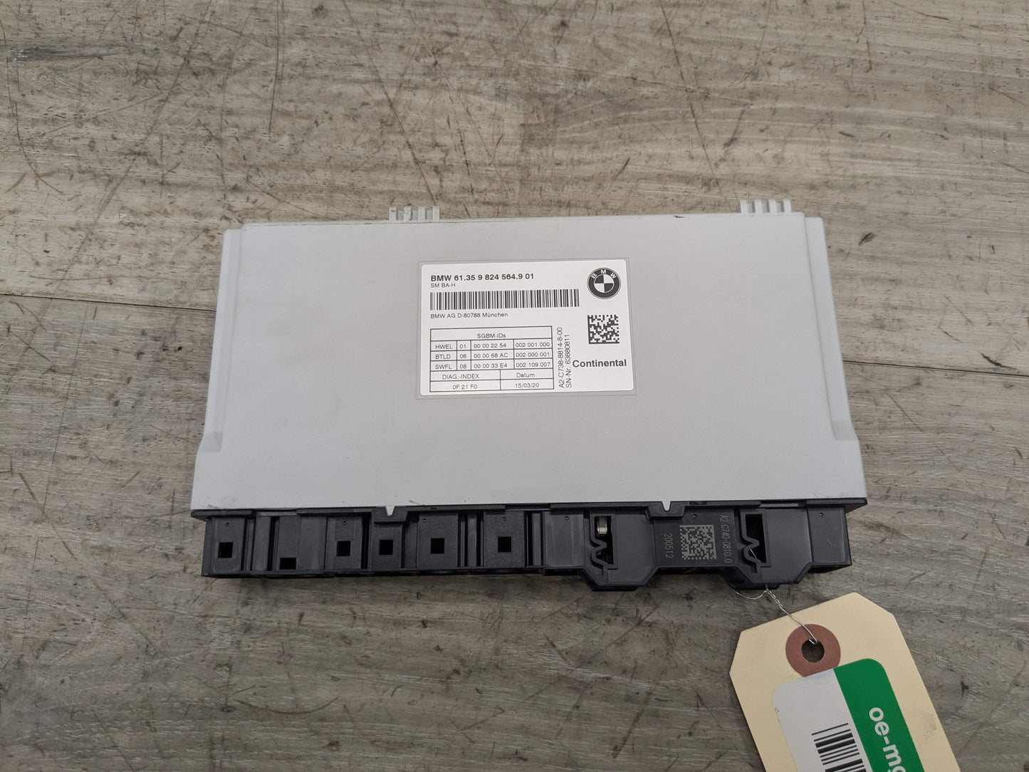 OEM BMW F90 G01 G05 G12 G20 G22 G26 G30 G80 Front Left Right Seat Control Module