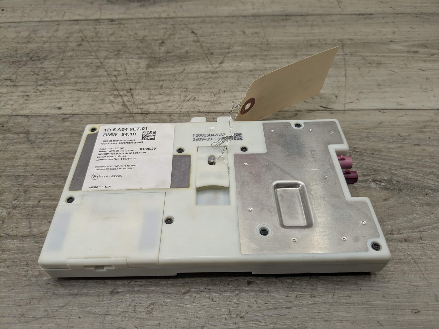 OEM BMW F44 G01 G05 G12 G20 G26 G30 G80 G82 M3 M4 Telematics Control Module Unit