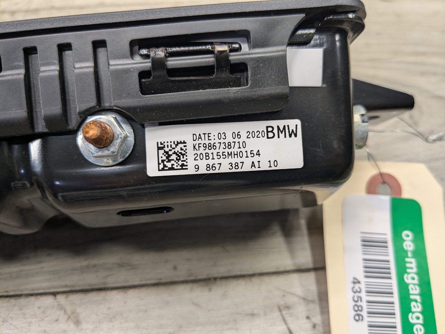 OEM BMW G20 330 M340 G42 G87 M2 Front Right Passenger Lower Dash Knee Airbag