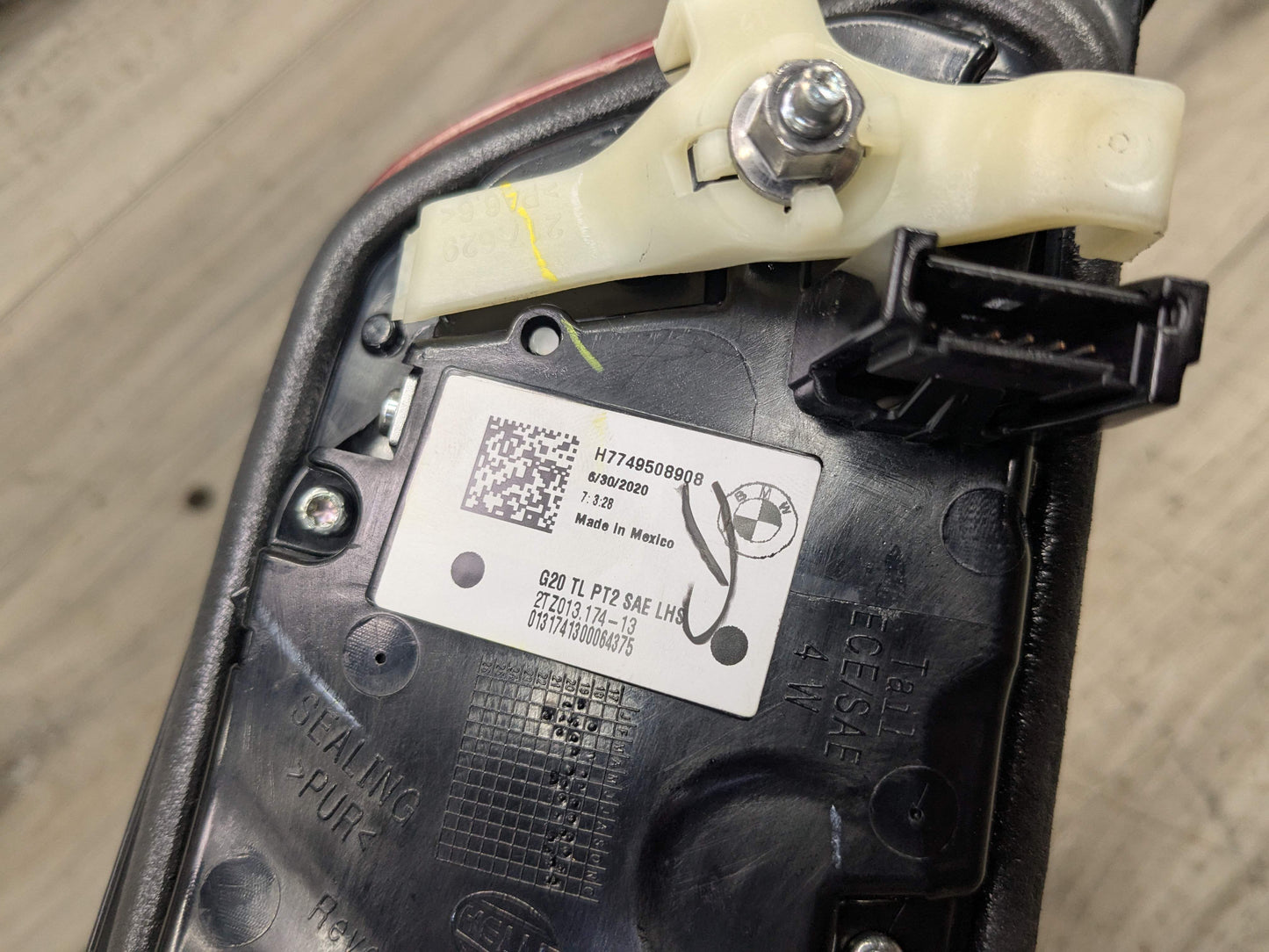 PRE-LCI OEM BMW G20 G80 330 M340 M3 Rear Left Driver LED Inner Stop Tail Light