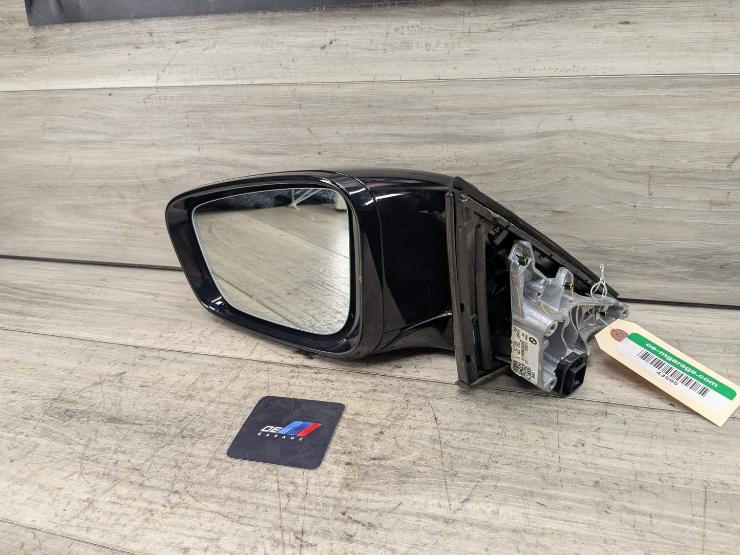 19-25 OEM BMW G20 330 M340 Left Driver Side Mirror Blind Spot SHADOW GLOSS