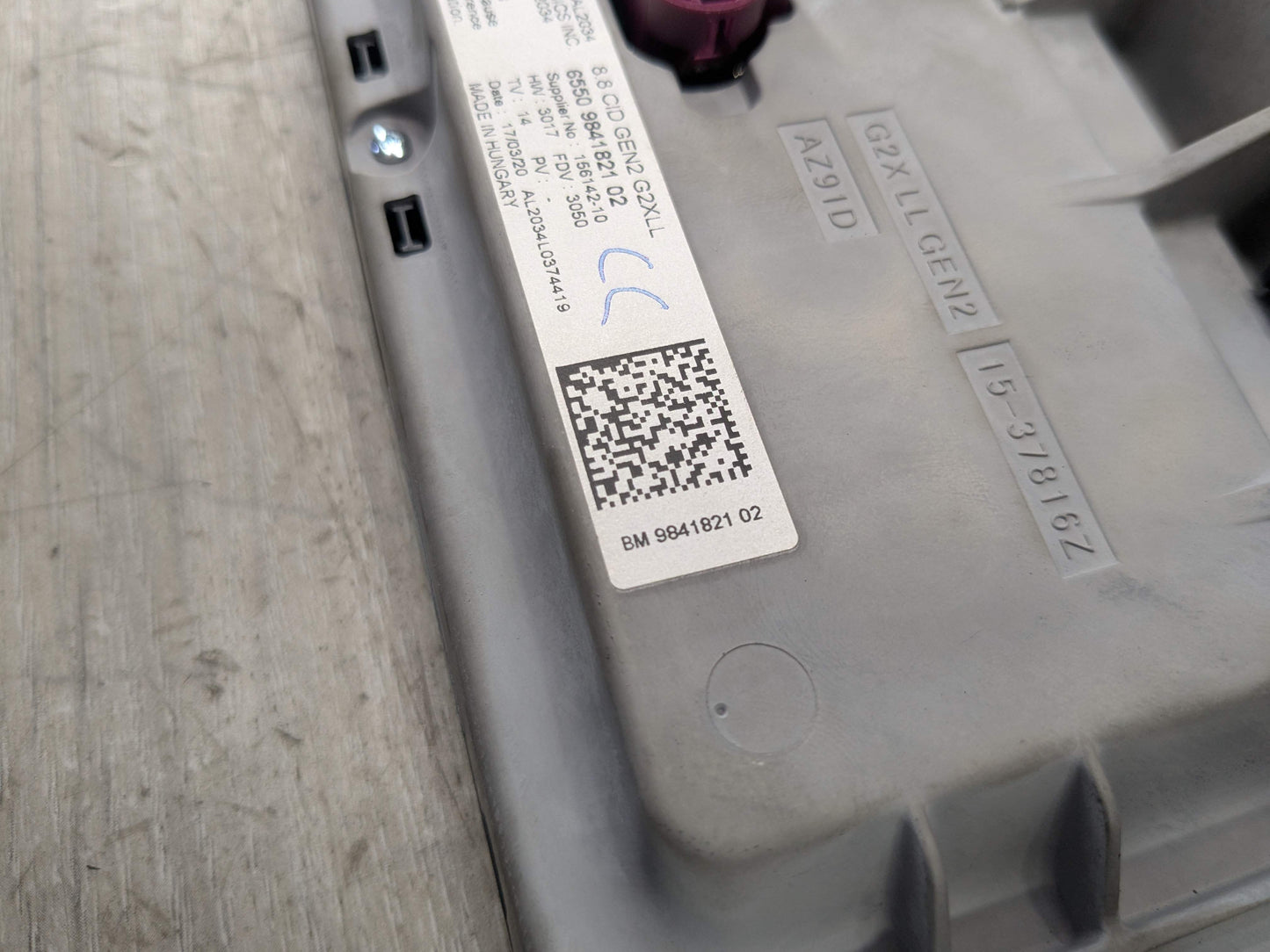 PRE-LCI OEM BMW G20 G22 G26 G42 330 M340 Navigation Monitor Display Screen 8.8