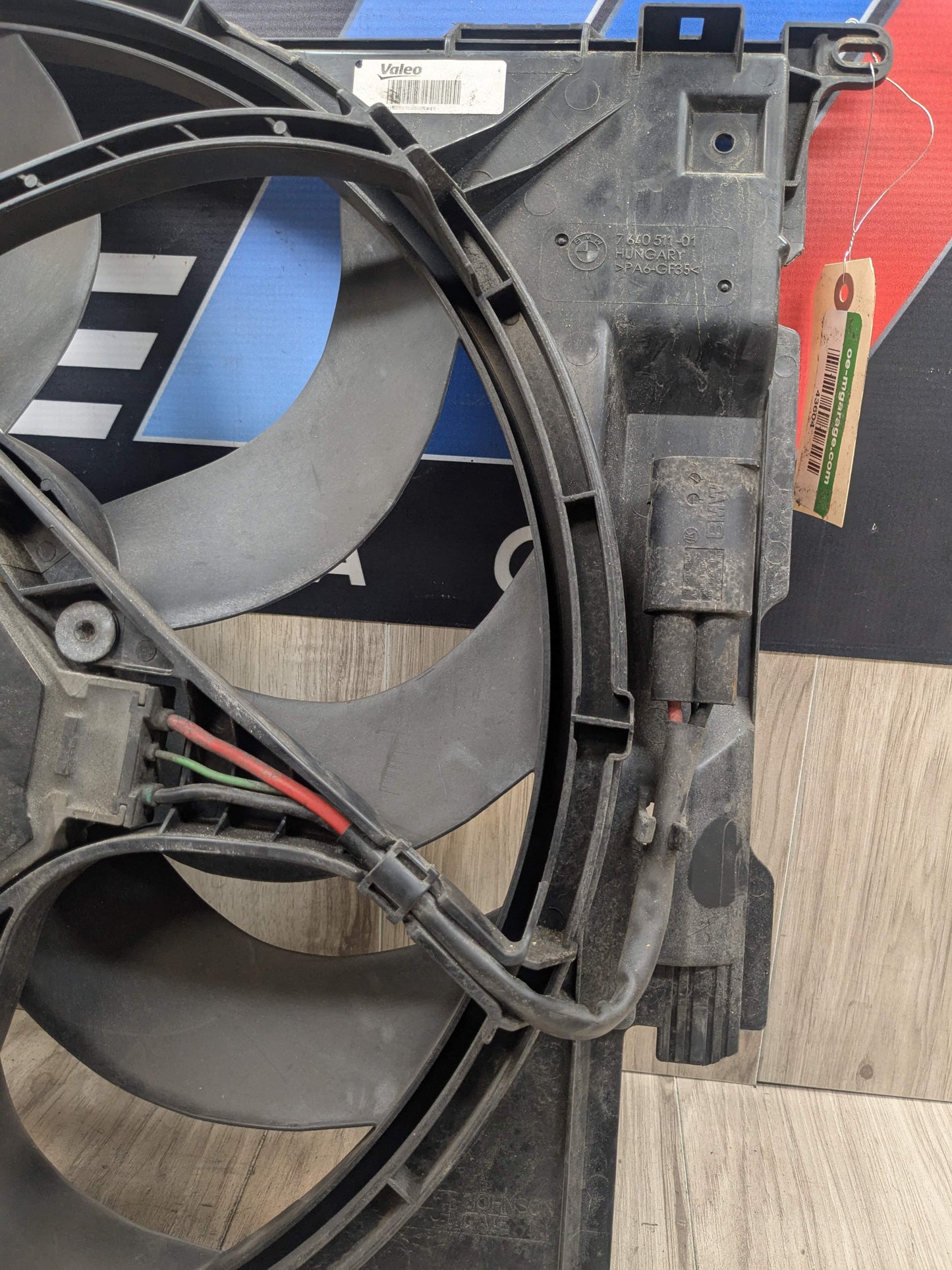 OEM BMW F22 F30 F32 F36 Engine N20 N26 N55 Radiator Cooling Auxiliary Fan 600W