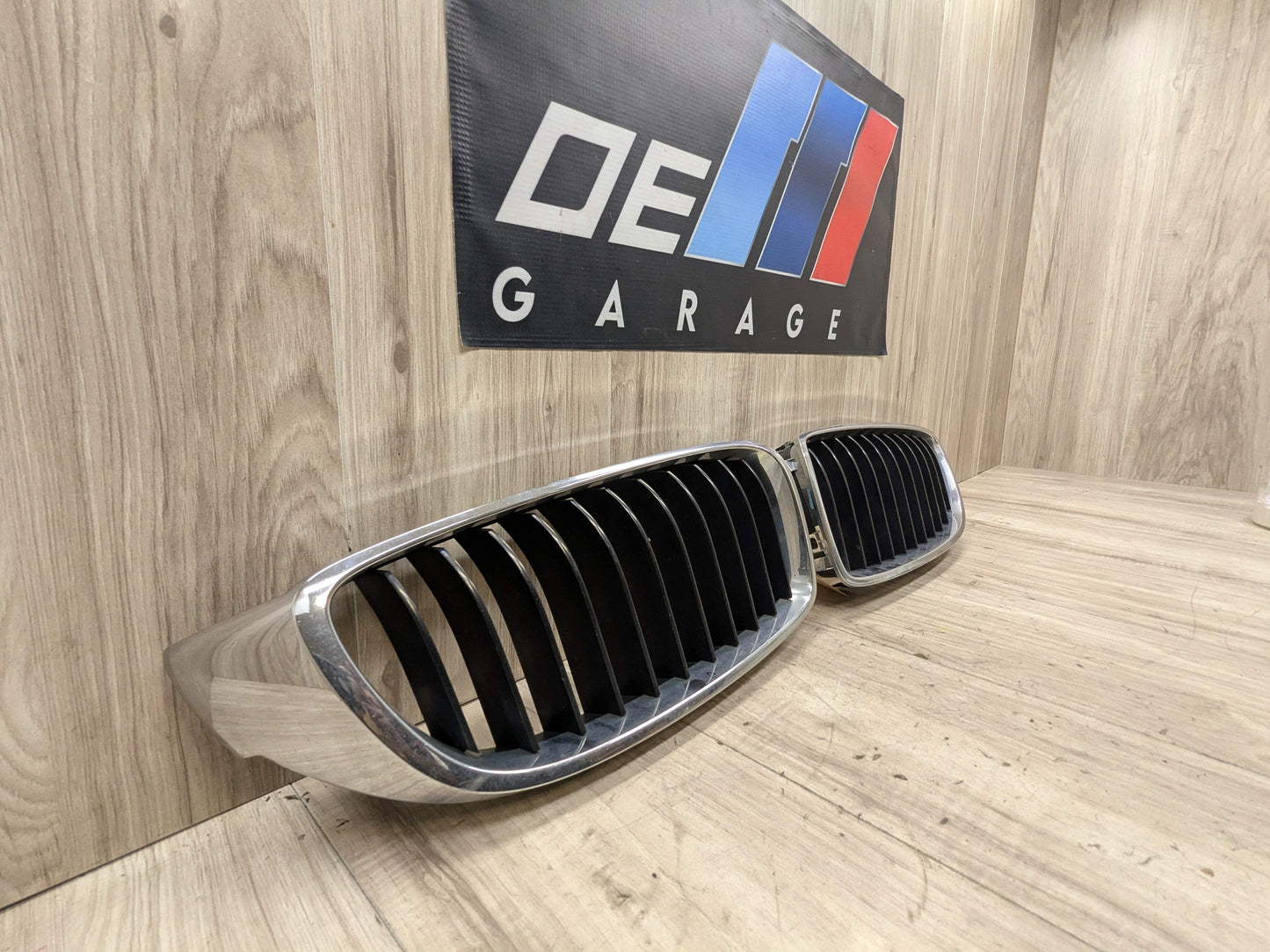 OEM BMW F32 F33 F36 430 435 Front Left Right Upper Bumper Kidney Grilles PAIR