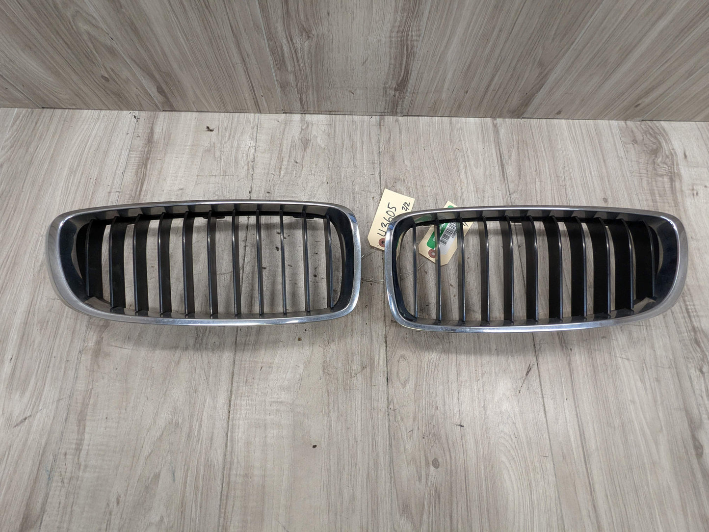 OEM BMW F32 F33 F36 430 435 Front Left Right Upper Bumper Kidney Grilles PAIR
