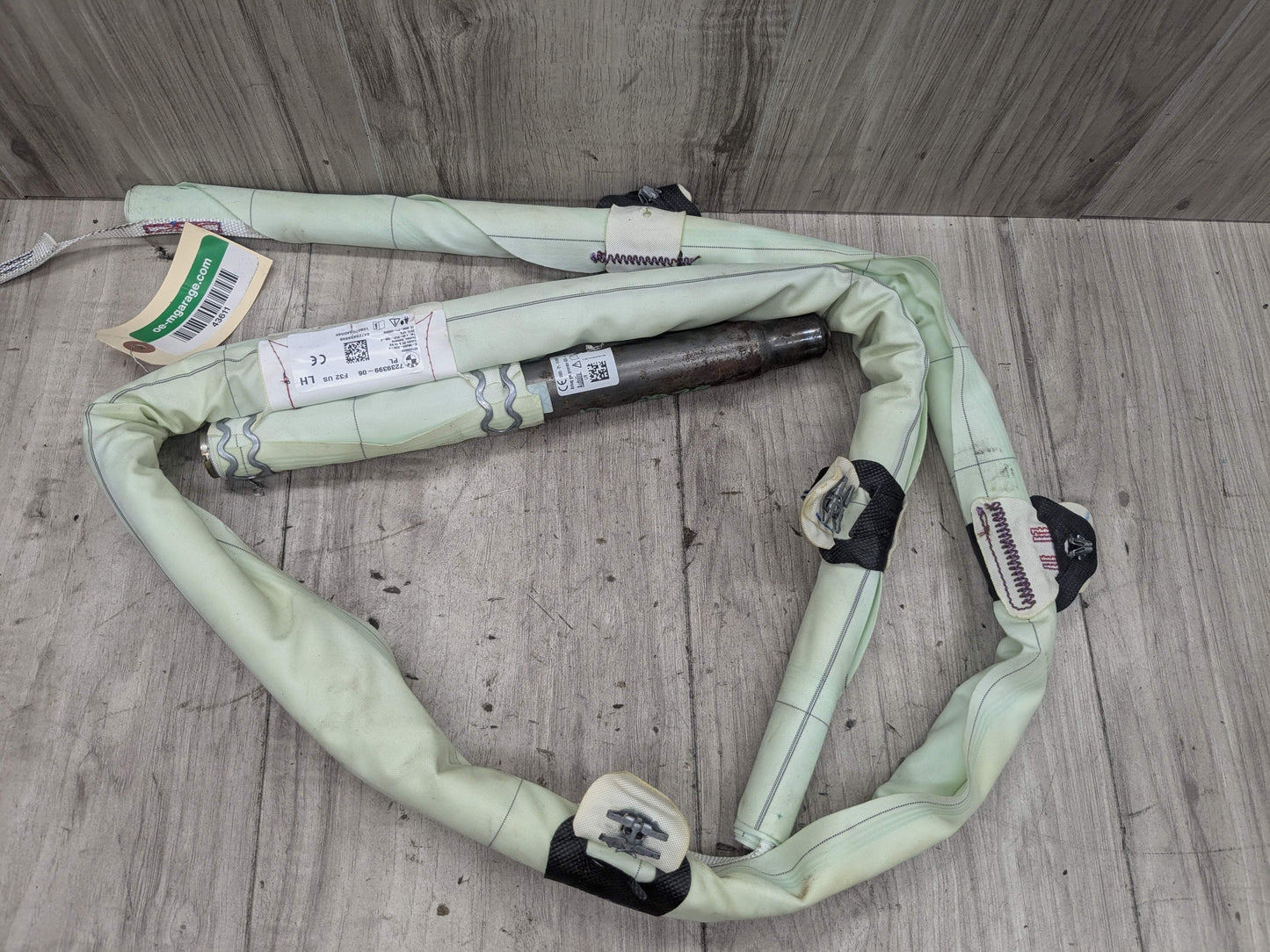 14-20 OEM BMW F32 F82 M4 Coupe Left Driver Top Roof Head Air Bag Airbag Curtain