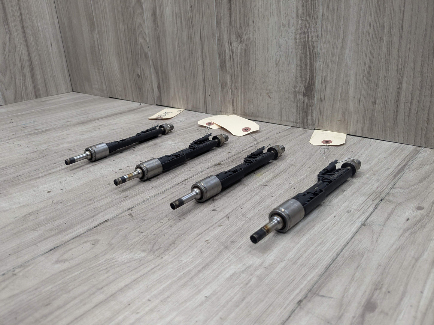 OEM BMW F22 F30 F36 F82 M4 S55 N26 N55 Engine High Pressure Fuel Injectors 4 pc
