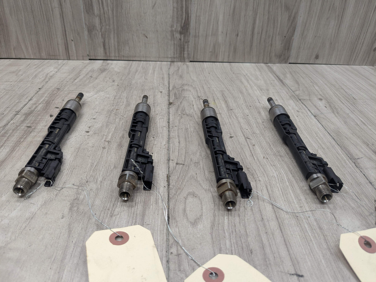 OEM BMW F22 F30 F36 F82 M4 S55 N26 N55 Engine High Pressure Fuel Injectors 4 pc