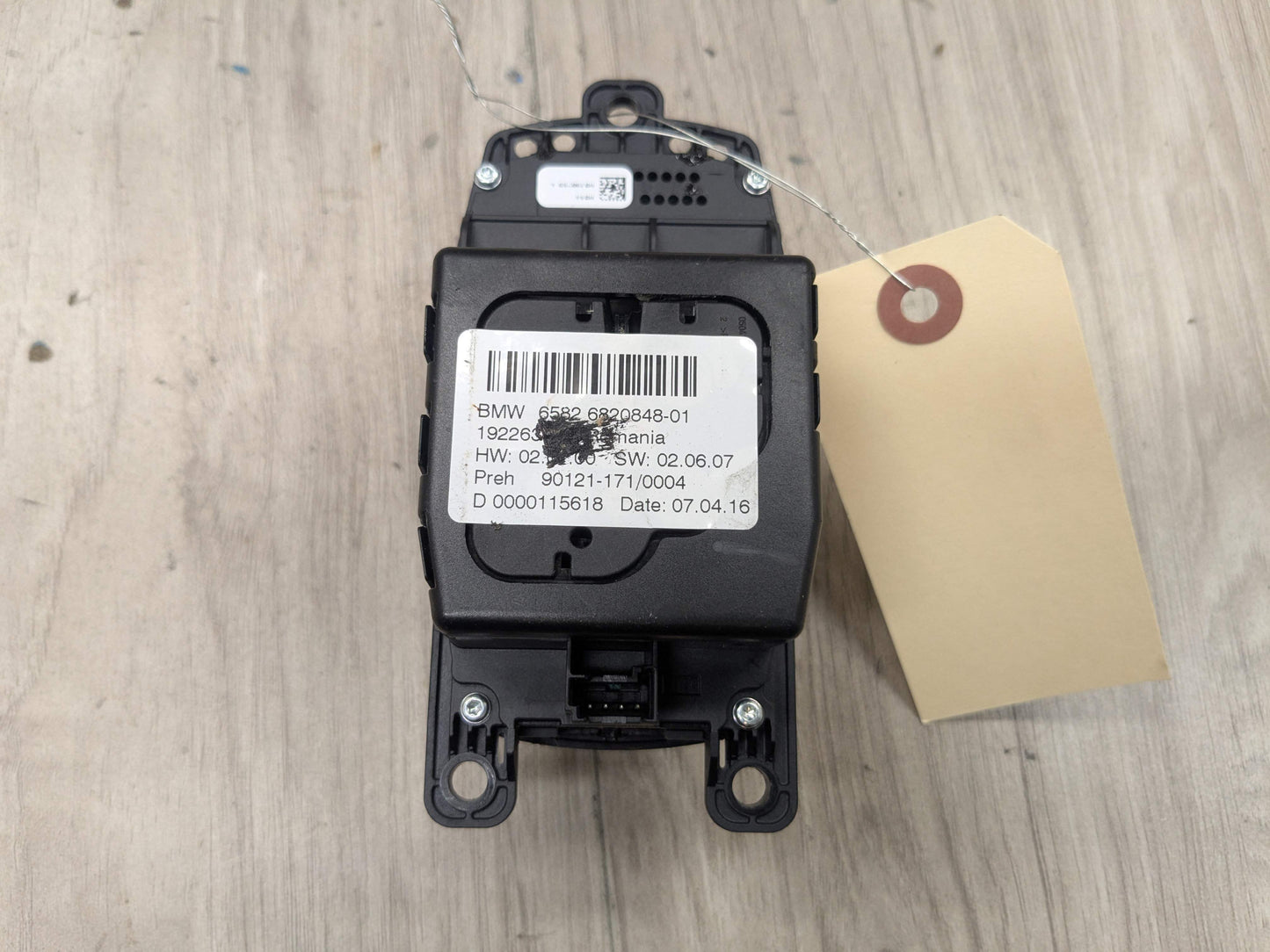 14-19 OEM BMW F48 X1 I01 i3 Multimedia iDrive Navigation Controller Knob Button