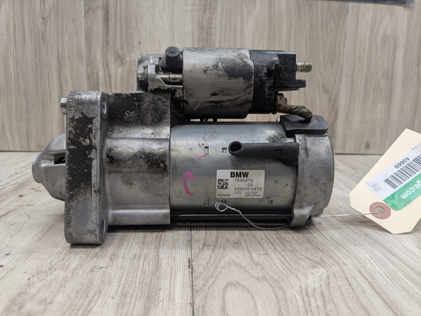 PRE-LCI 16-20 OEM BMW F39 F48 X1 X2 28i 28iX Engine B46 Starter Motor DENSO