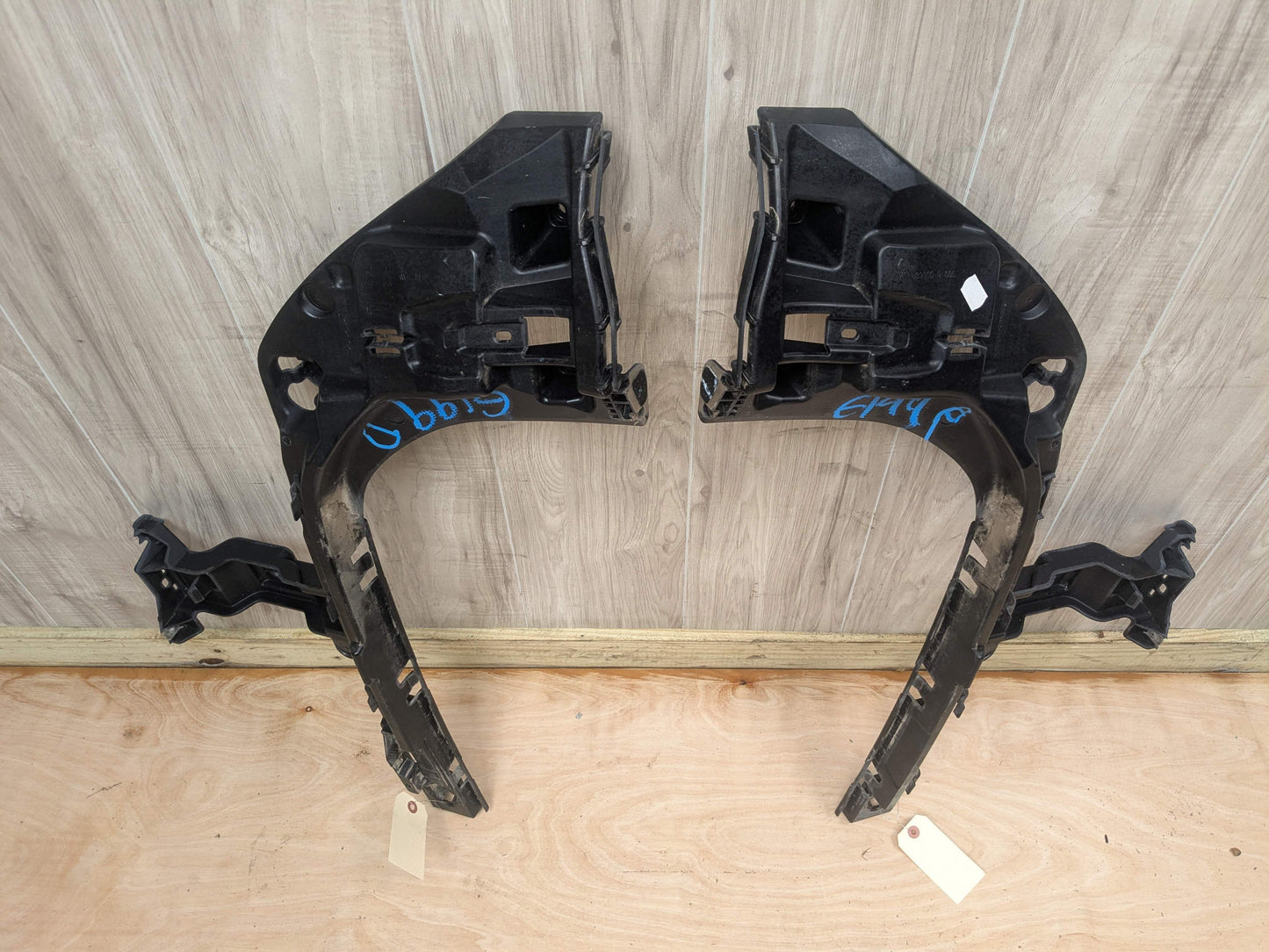 16-22 OEM BMW F48 X1 Rear Bumper Right Left Side Brackets Mounts Supports PAIR