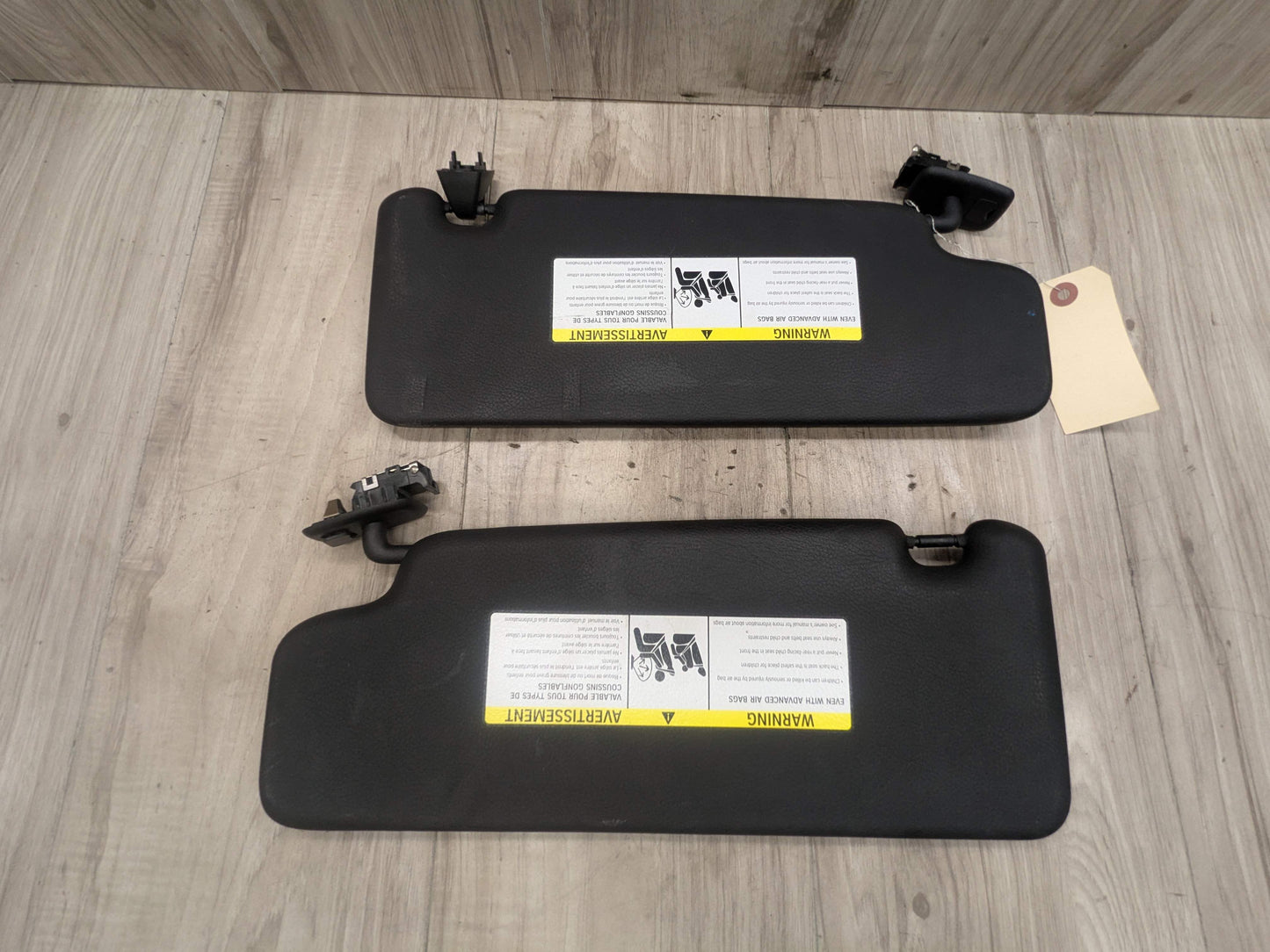 16-22 OEM BMW F48 X1 28i 28iX Left Driver Right Passenger Sun Visors SET