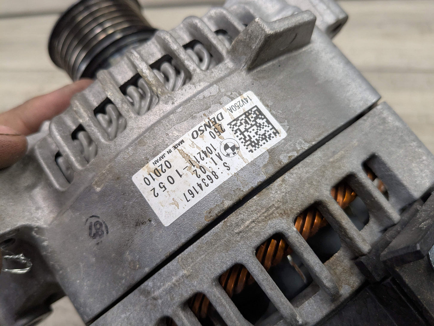 OEM BMW G01 G05 G16 G20 G22 G26 G30 G42 Engine B46 B58 Alternator Generator 250A