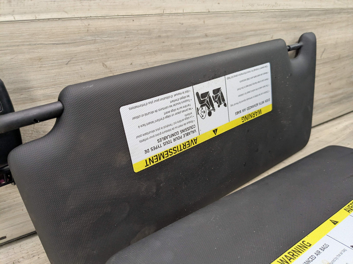 19-25 OEM BMW G20 G80 330 M340 M3 Left Right Side Interior Sun Visor Black SET