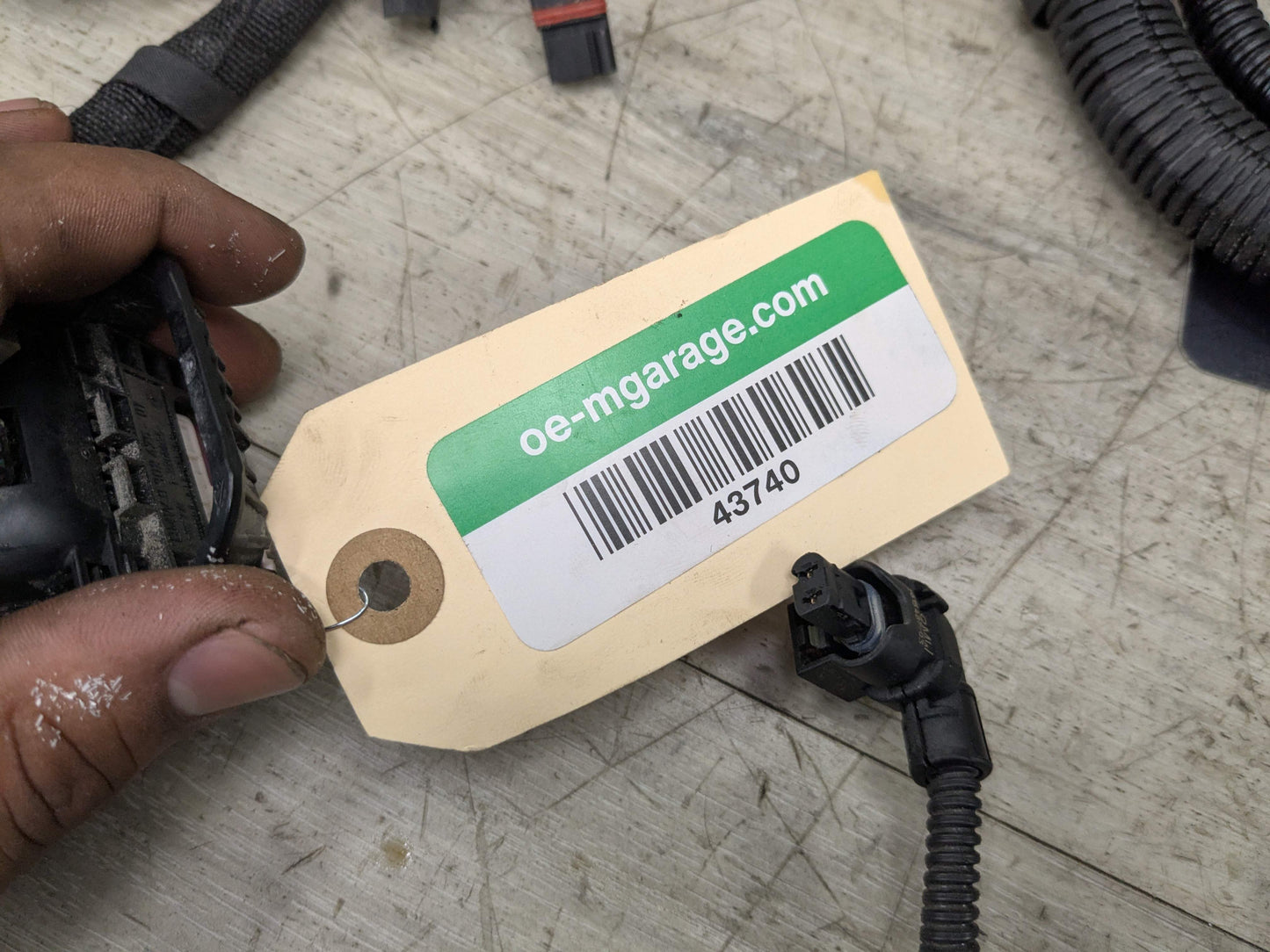 19-22 OEM BMW G20 330i Engine B46 Module Wiring Wire Harness