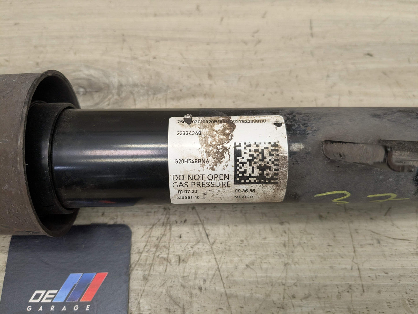 OEM BMW G20 330i RWD Rear Left Driver or Right Passenger Strut Shock Absorber
