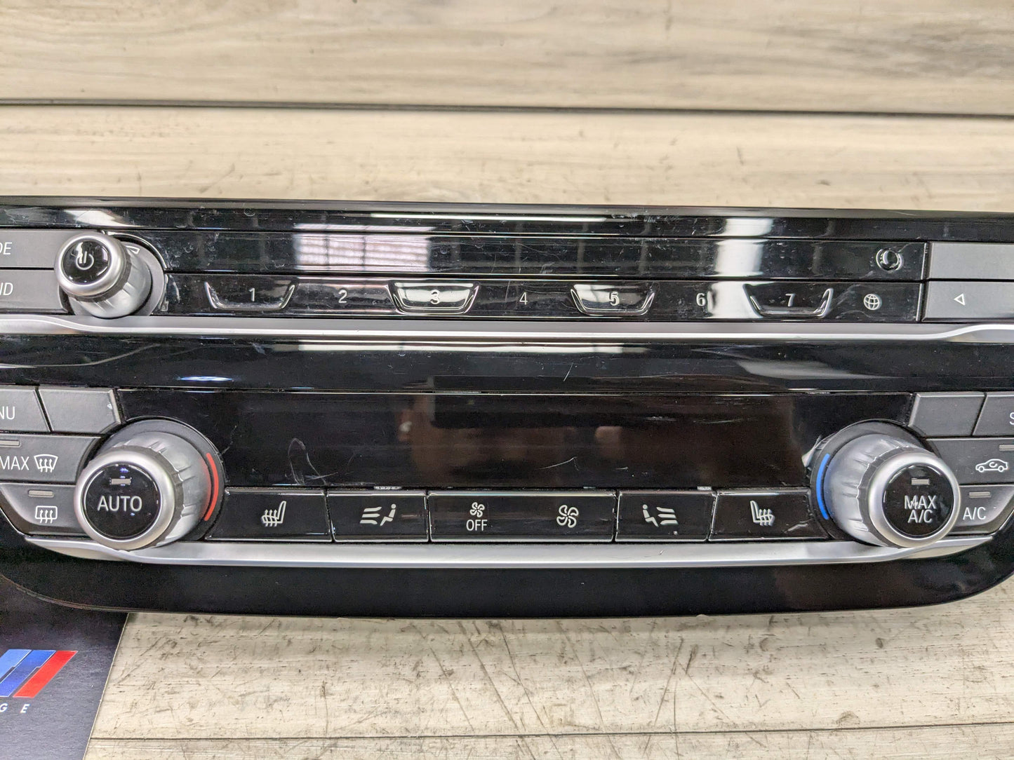 *OEM BMW F97 G01 G02 X3 AC Heat Climate Control Panel Radio Media Button Switch