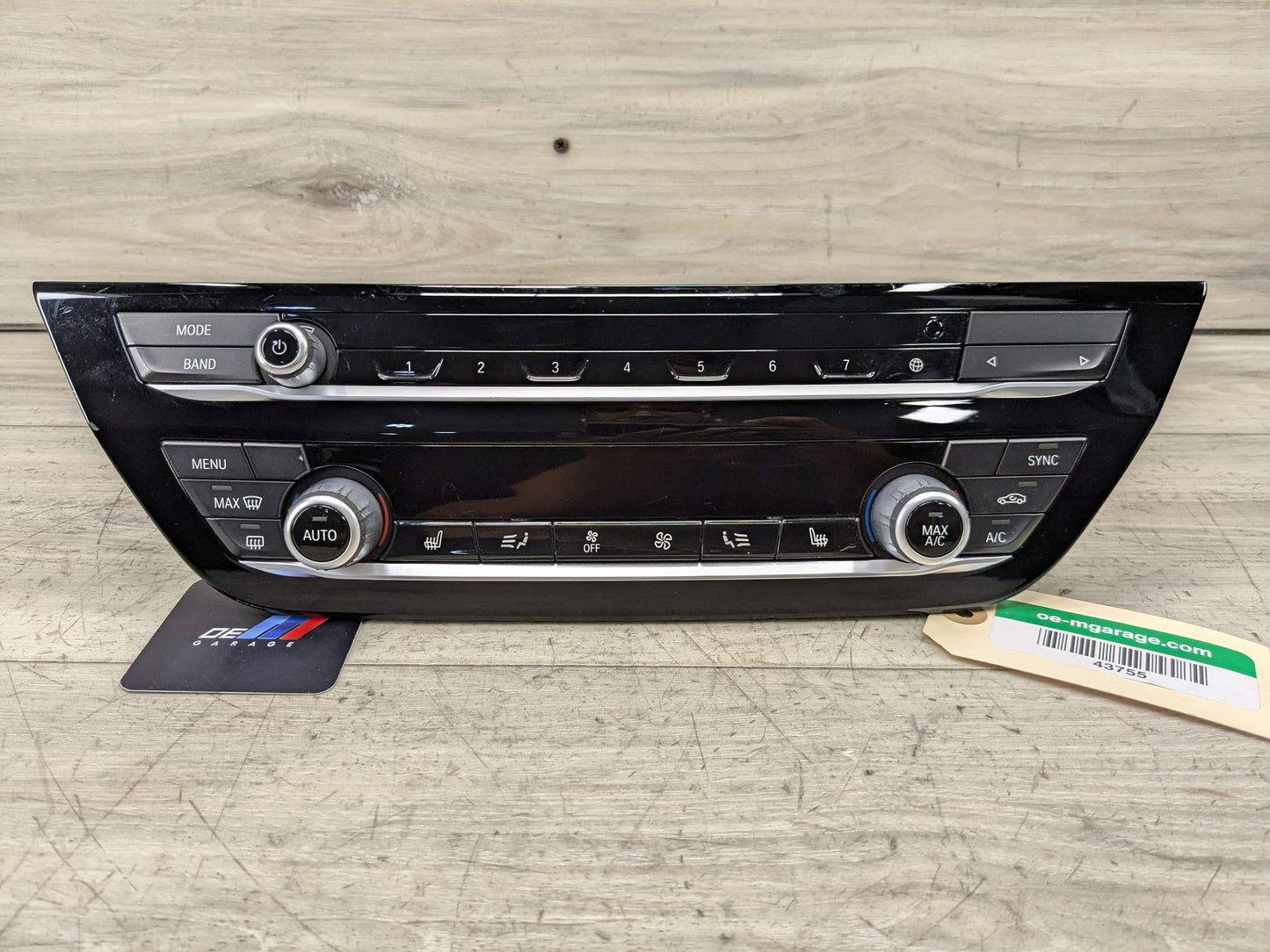 *OEM BMW F97 G01 G02 X3 AC Heat Climate Control Panel Radio Media Button Switch