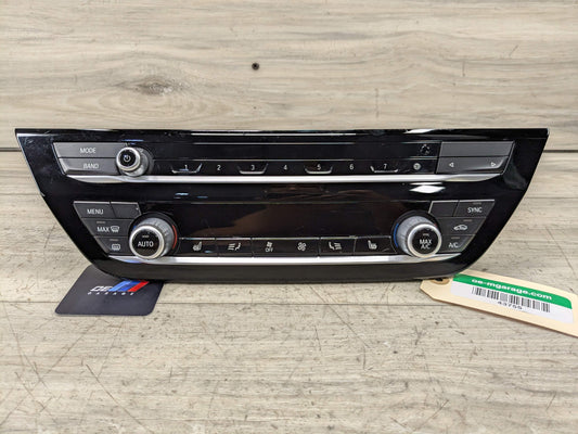 *OEM BMW F97 G01 G02 X3 AC Heat Climate Control Panel Radio Media Button Switch