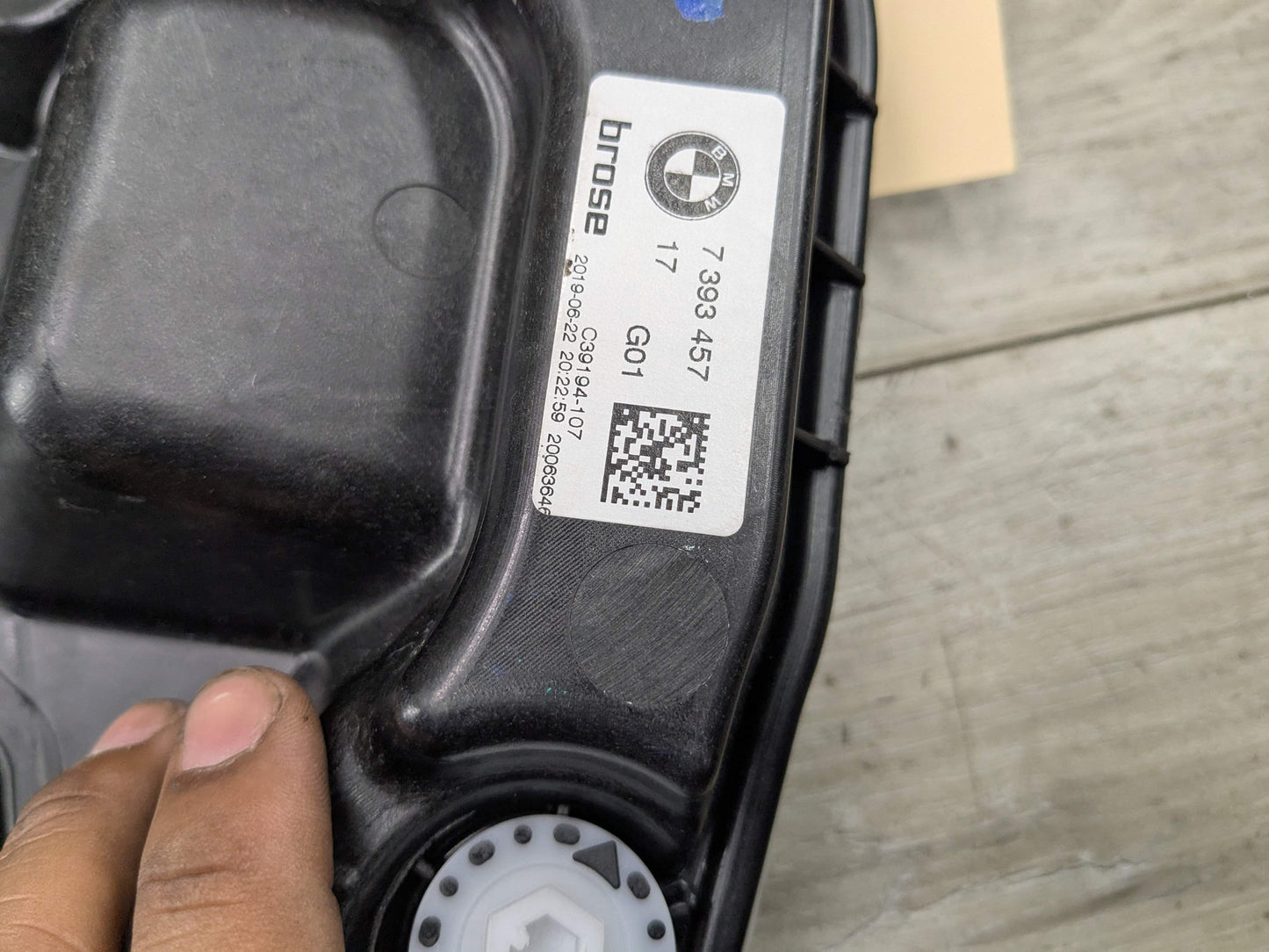 18-24 OEM BMW F97 G01 X3 X3M FRONT Left Driver Door Window Regulator