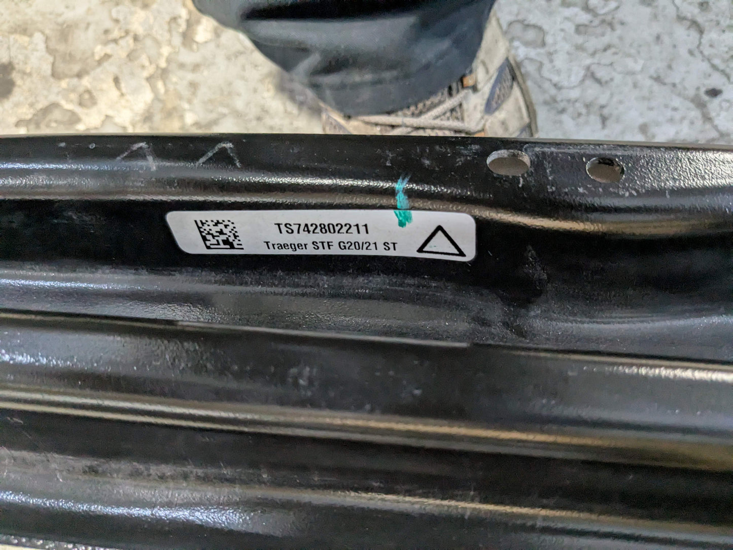 19-24 OEM BMW G20 330 M340 Rear Bumper Reinforcement Rebar Carrier Impact Bar