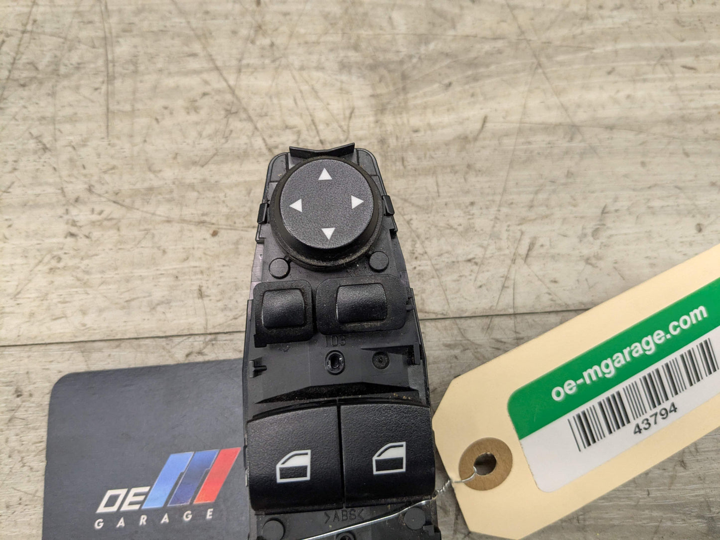 OEM BMW F06 F10 F25 F30 F80 Front Left Driver Main Master Power Window Switch