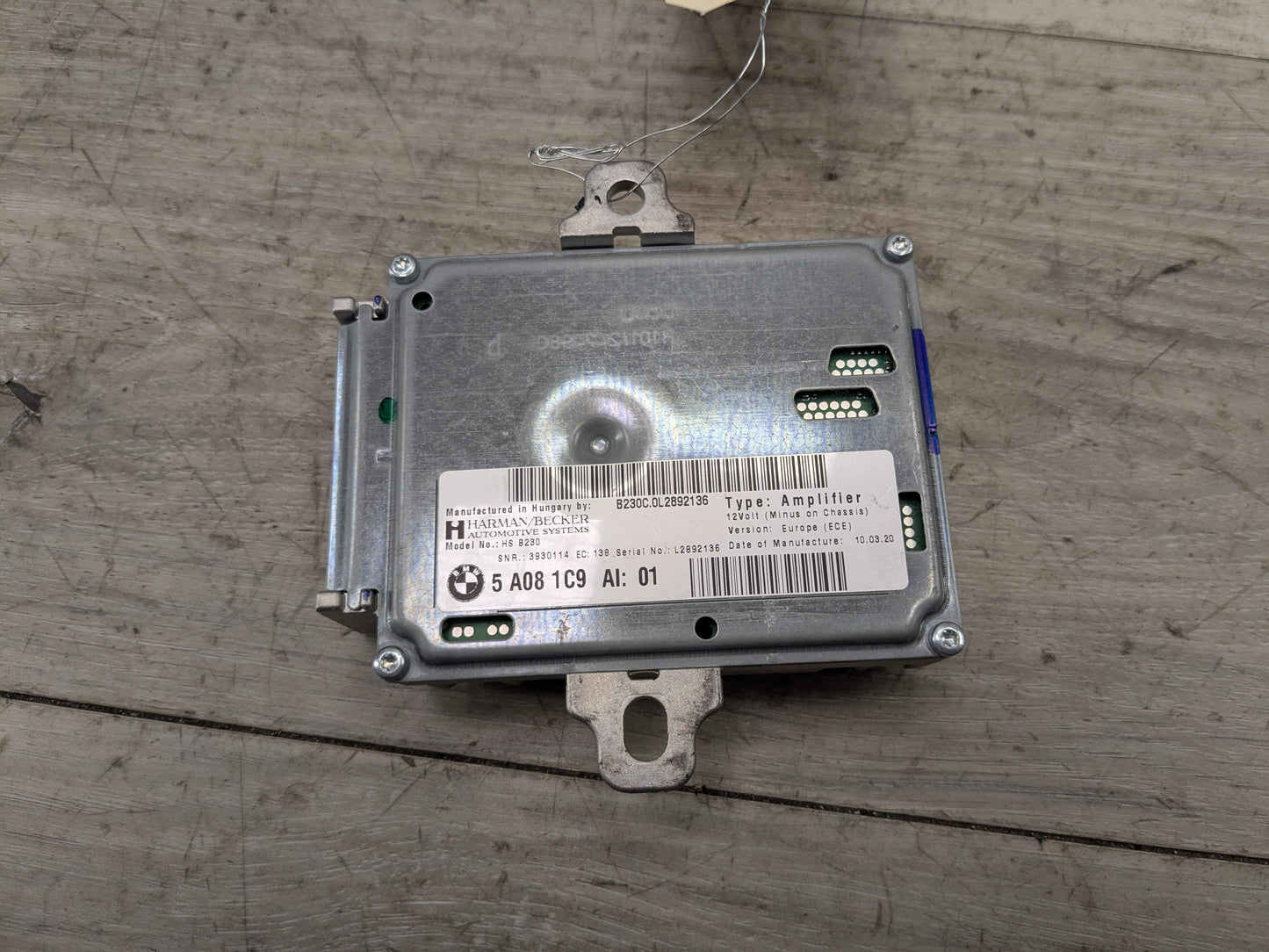 OEM BMW F44 F97 G01 G12 G20 X3 HiFi Stereo Audio Amplifier Amp HARMAN BECKER