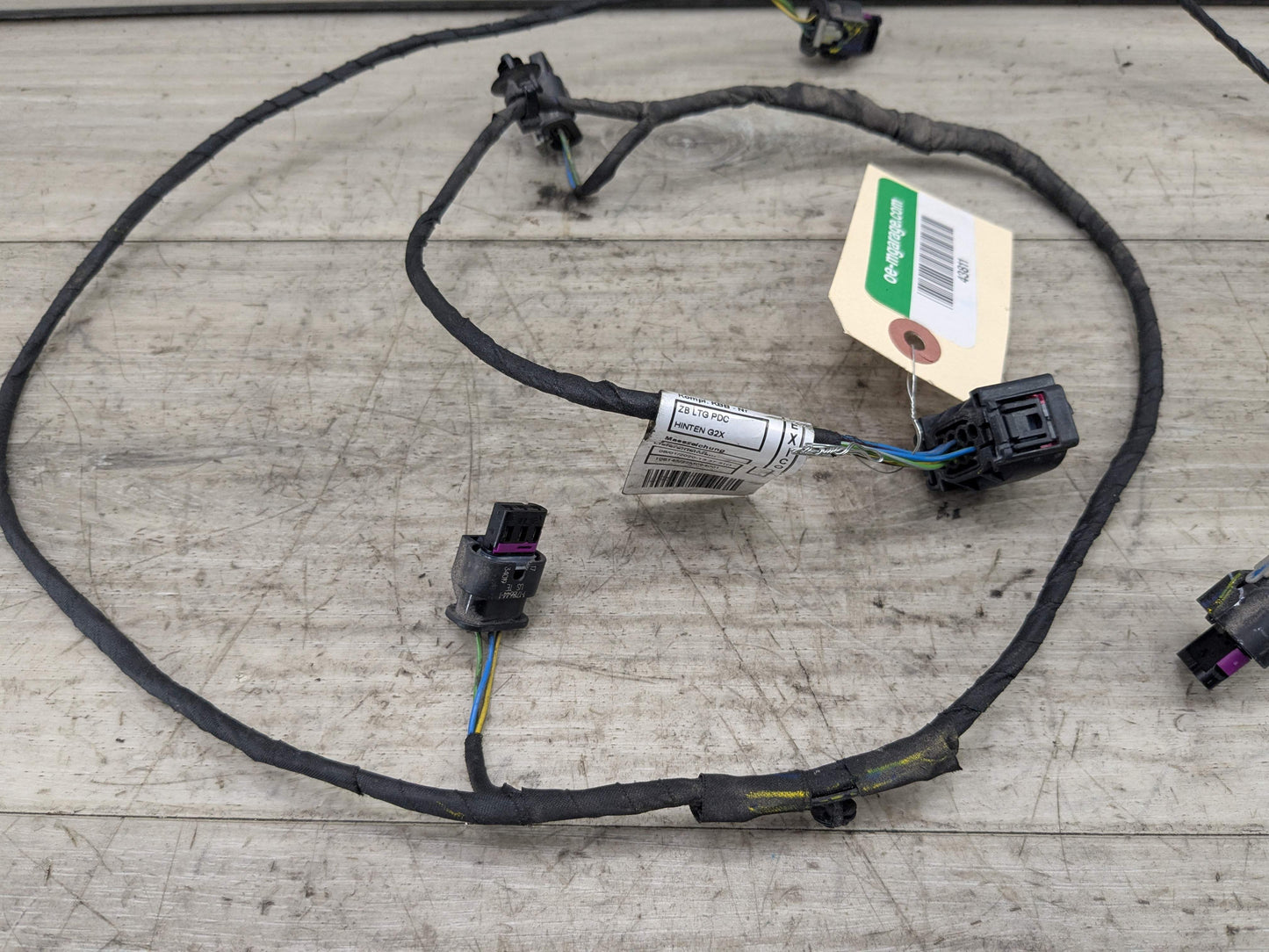 19-25 OEM BMW G20 330i 330iX REAR Parking Sensor PDC Wire Wiring Harness