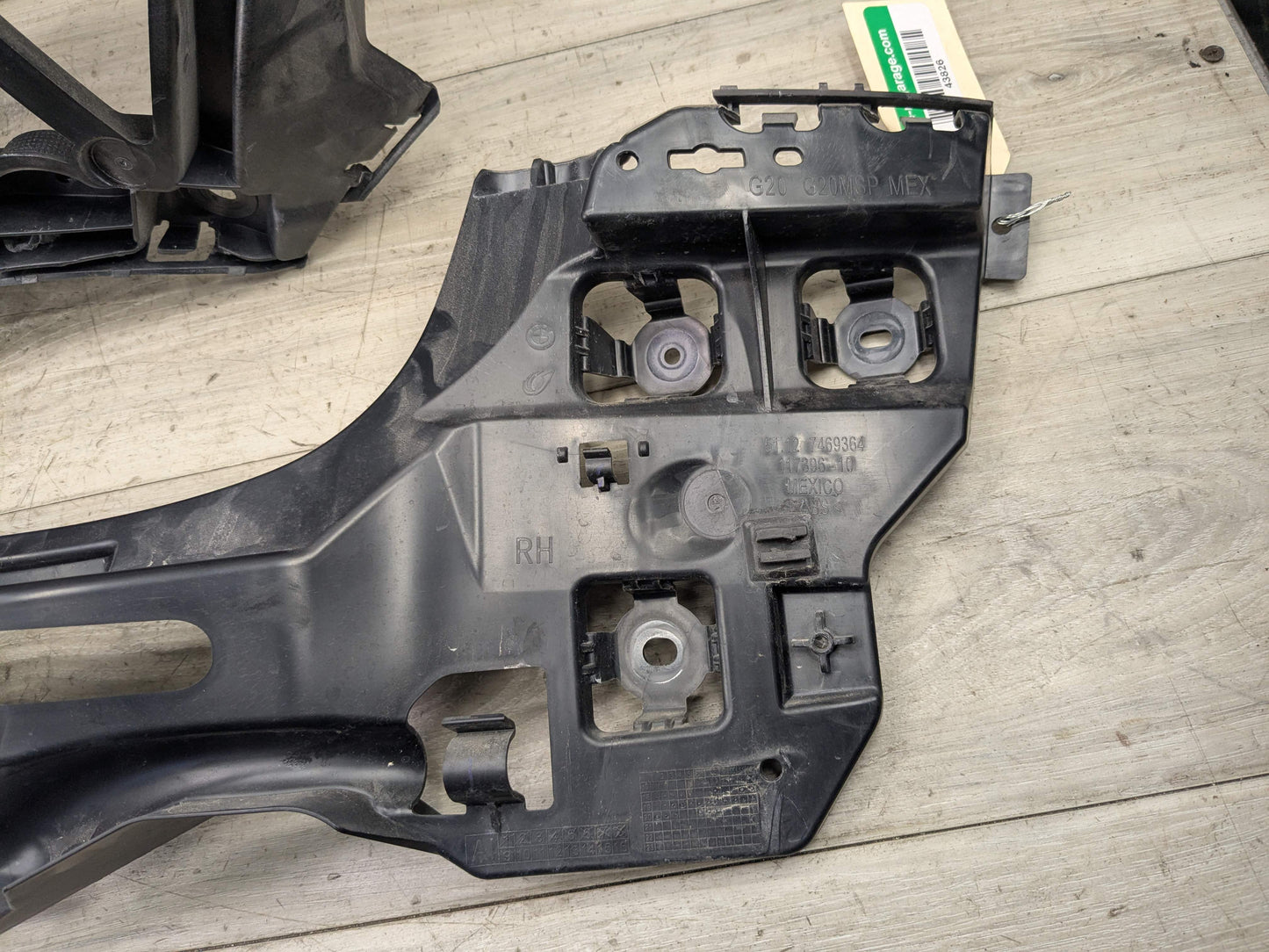 19-22 OEM BMW G20 M SPORT Rear Right Passenger Bumper Support Bracket Mount PAIR
