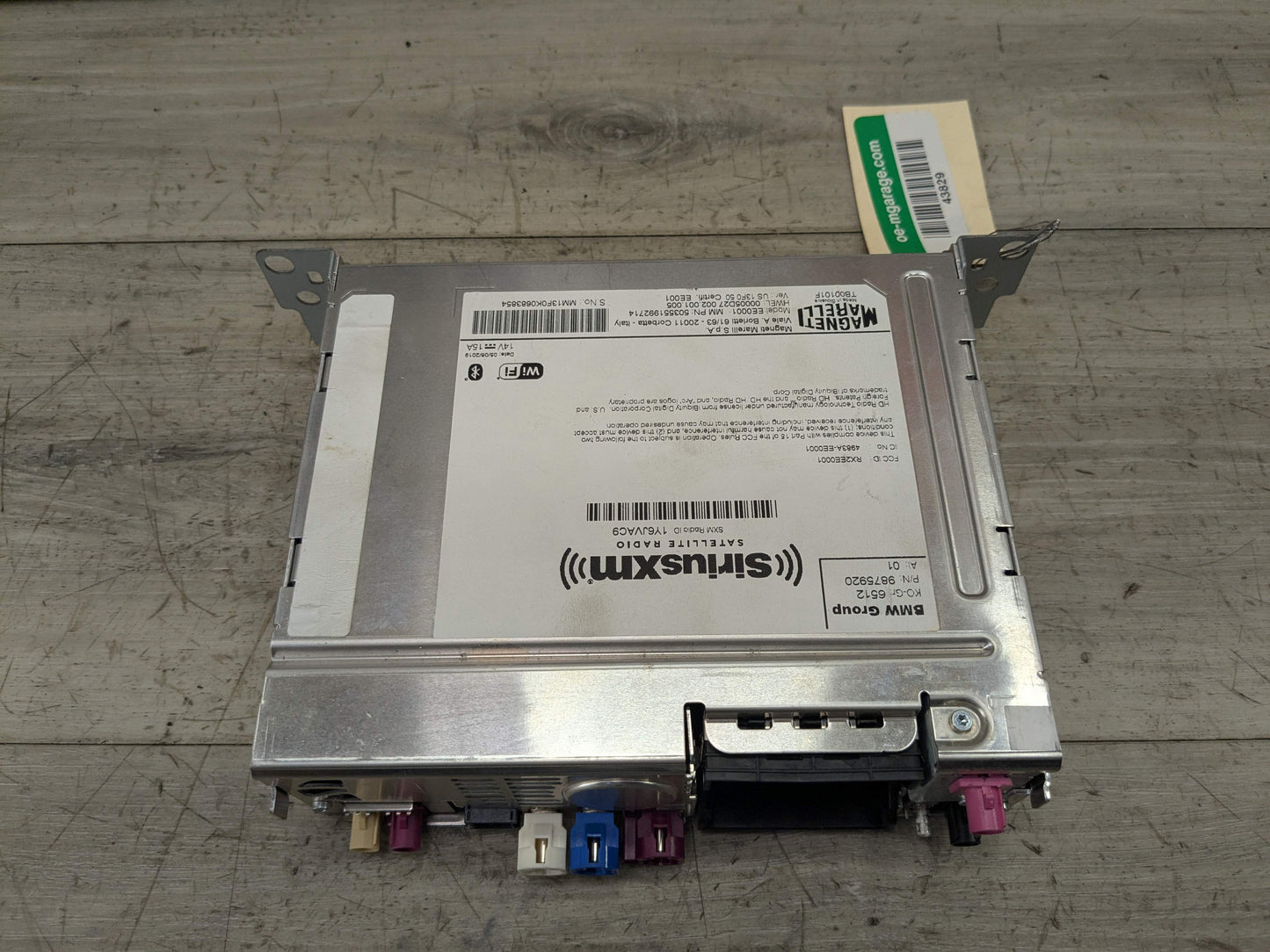 PRE-LCI OEM BMW G01 G02 G20 330 M340 X3 SIRIUS Navigation Radio Audio Head Unit